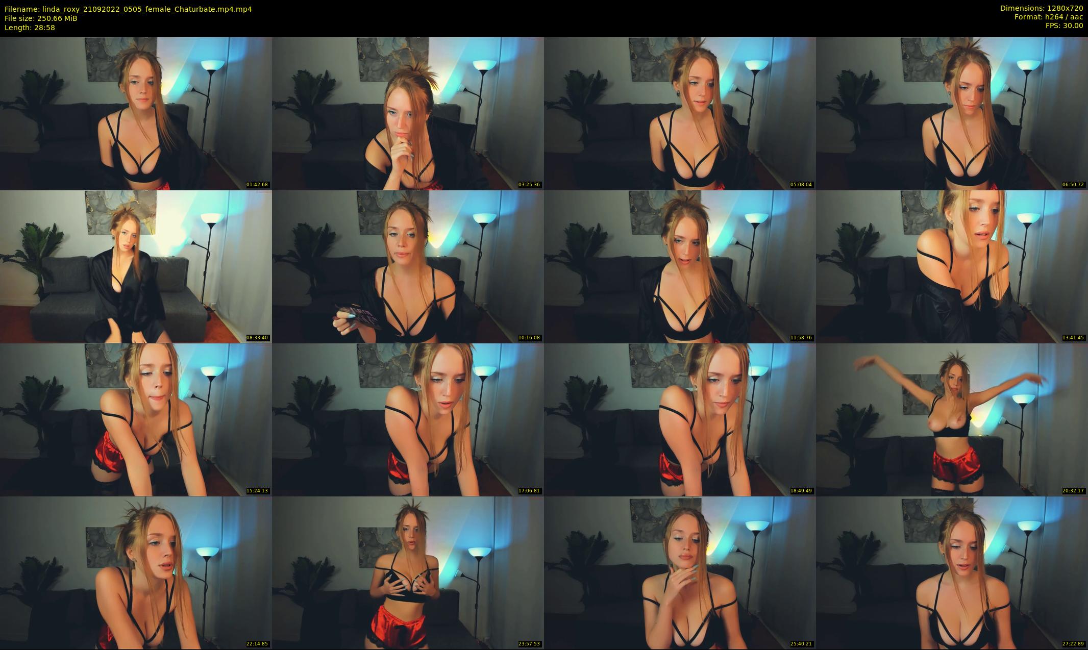 linda_roxy — 29 minute Chaturbate female cam show recording, 720p, Sep 21, 2022