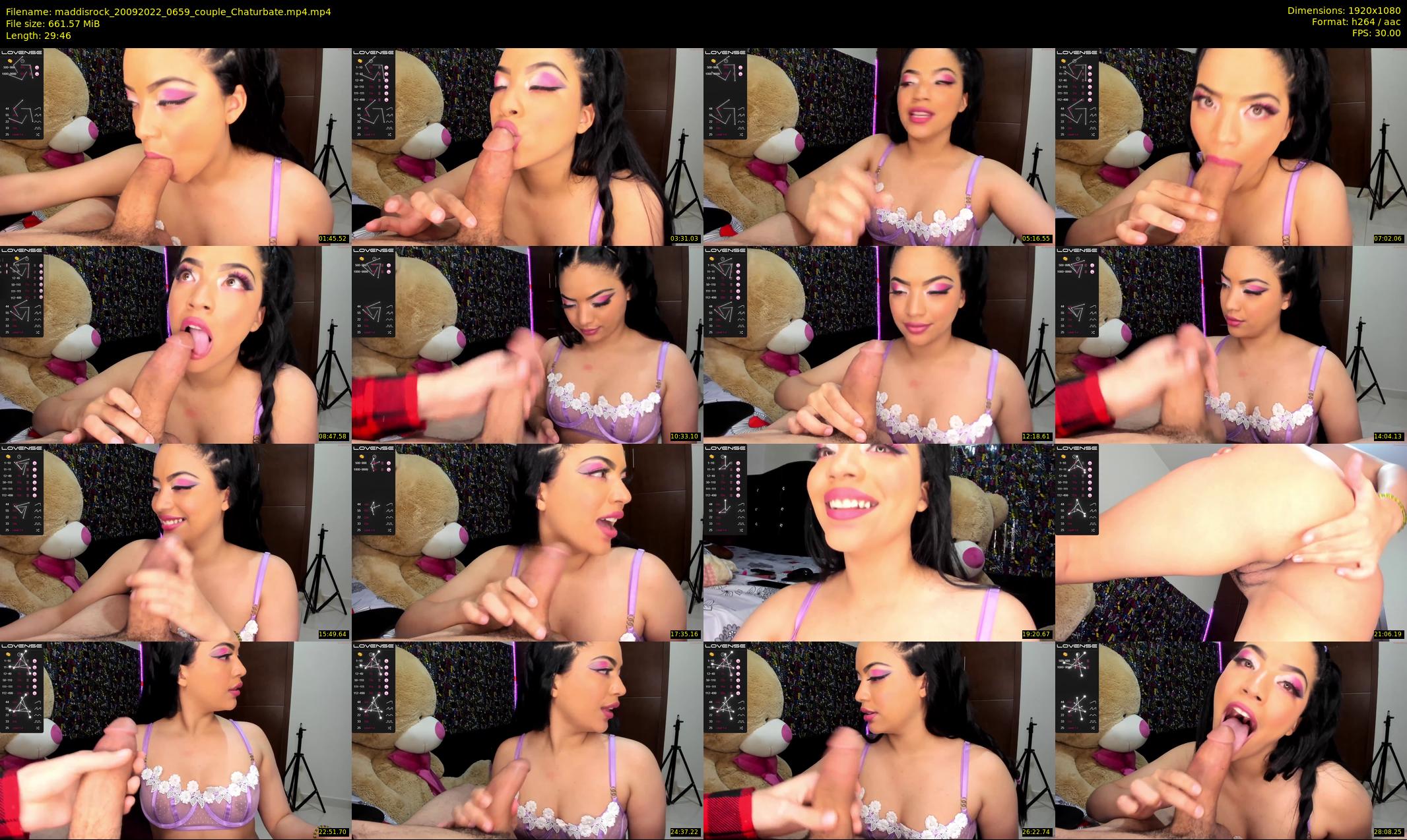 maddisrock — 30 minute Chaturbate couple cam show recording, 1080p, Sep 20, 2022