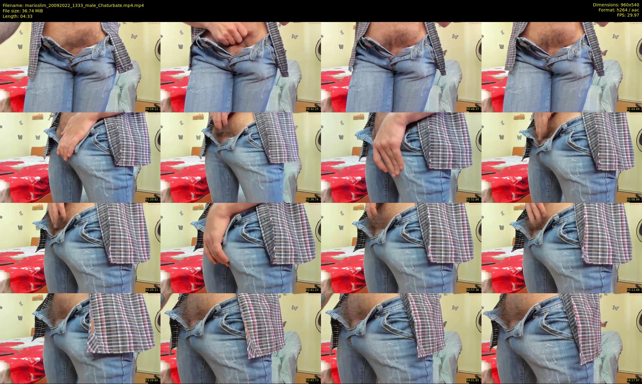 marioslim — 5 minute Chaturbate male cam show recording, 480p, Sep 20, 2022