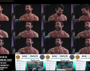 maximus_787 — 9 minute Chaturbate male cam show recording, 1080p, Sep 21, 2022