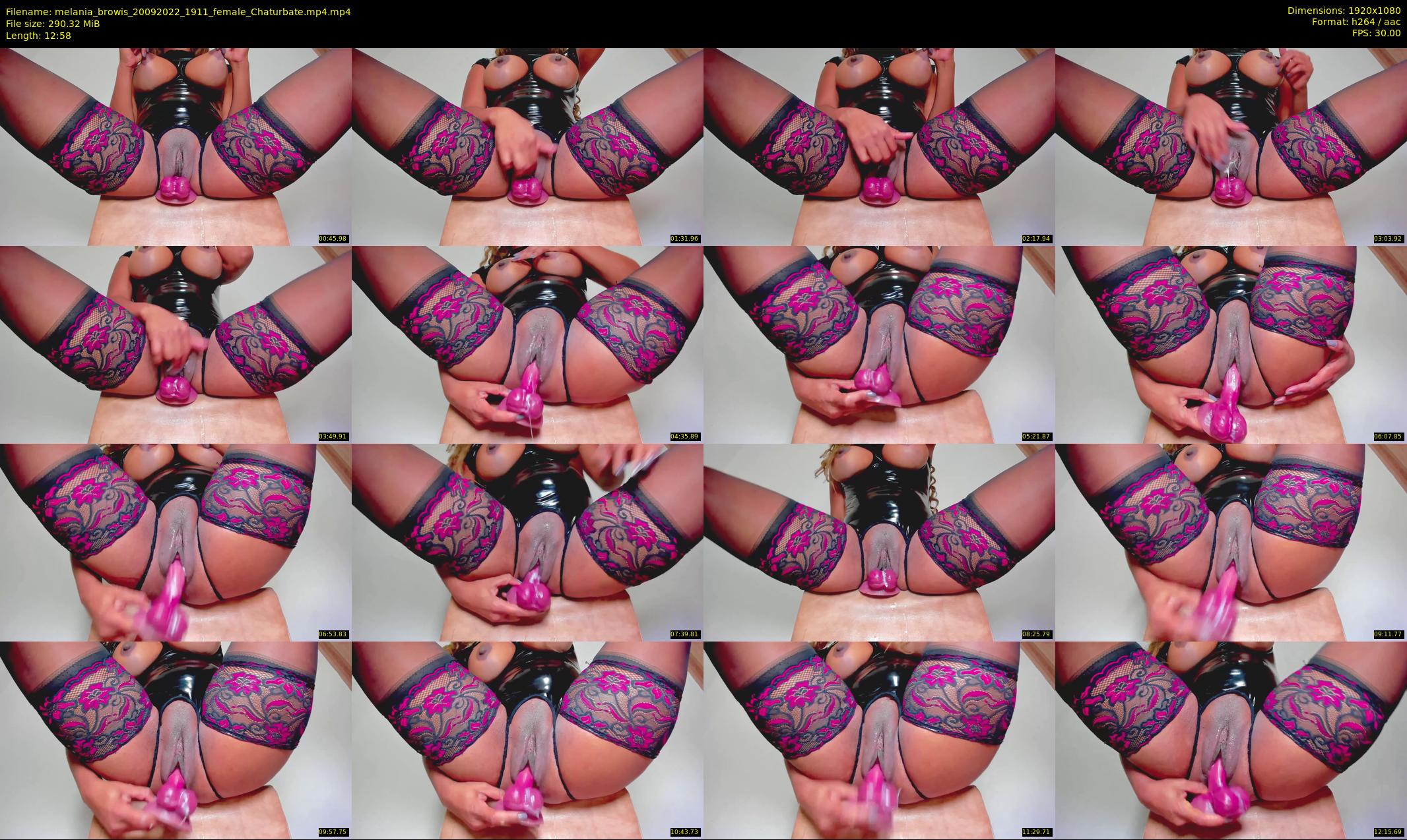 melania_browis — 13 minute Chaturbate female cam show recording, 1080p, Sep 20, 2022