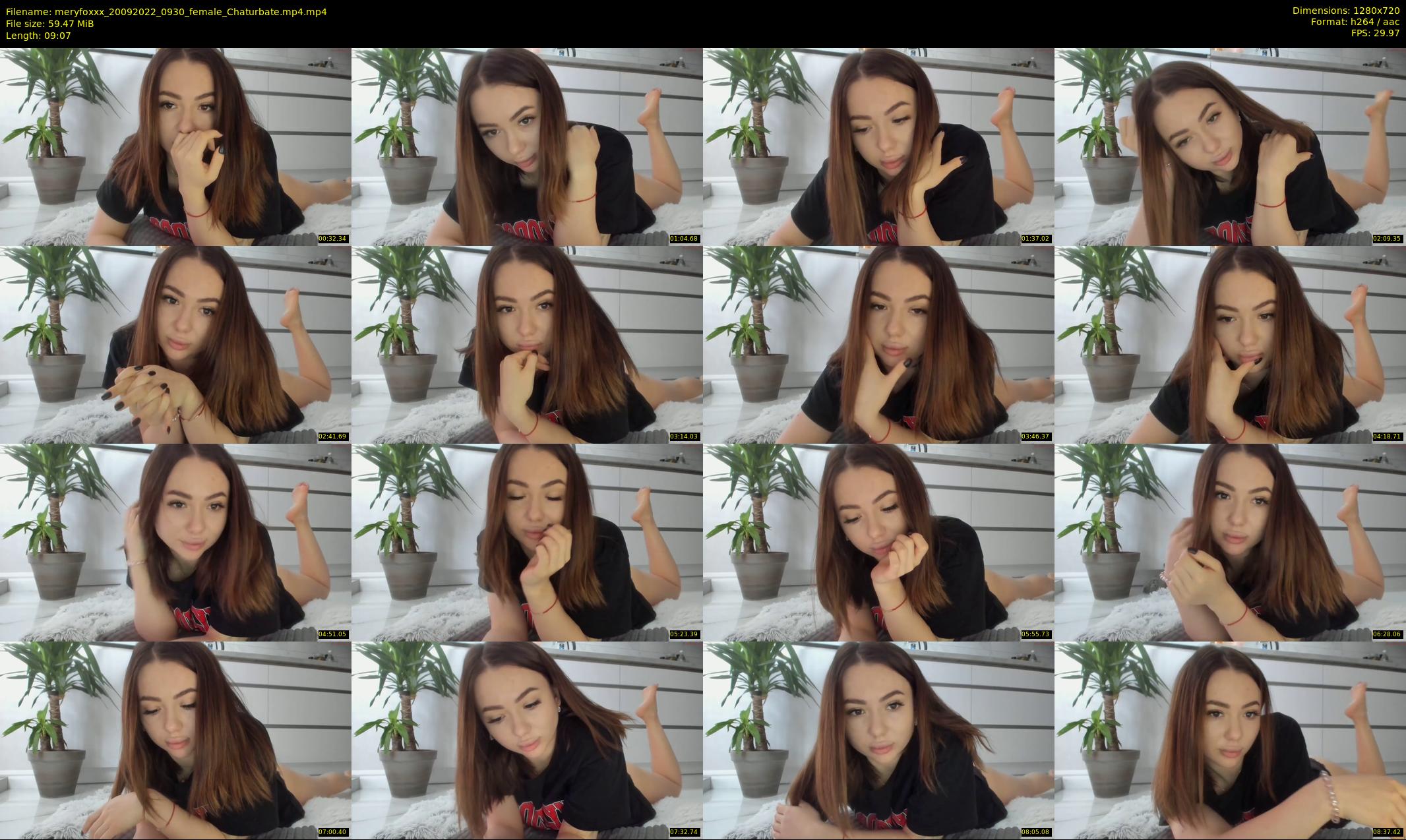 meryfoxxx — 10 minute Chaturbate female cam show recording, 720p, Sep 20, 2022