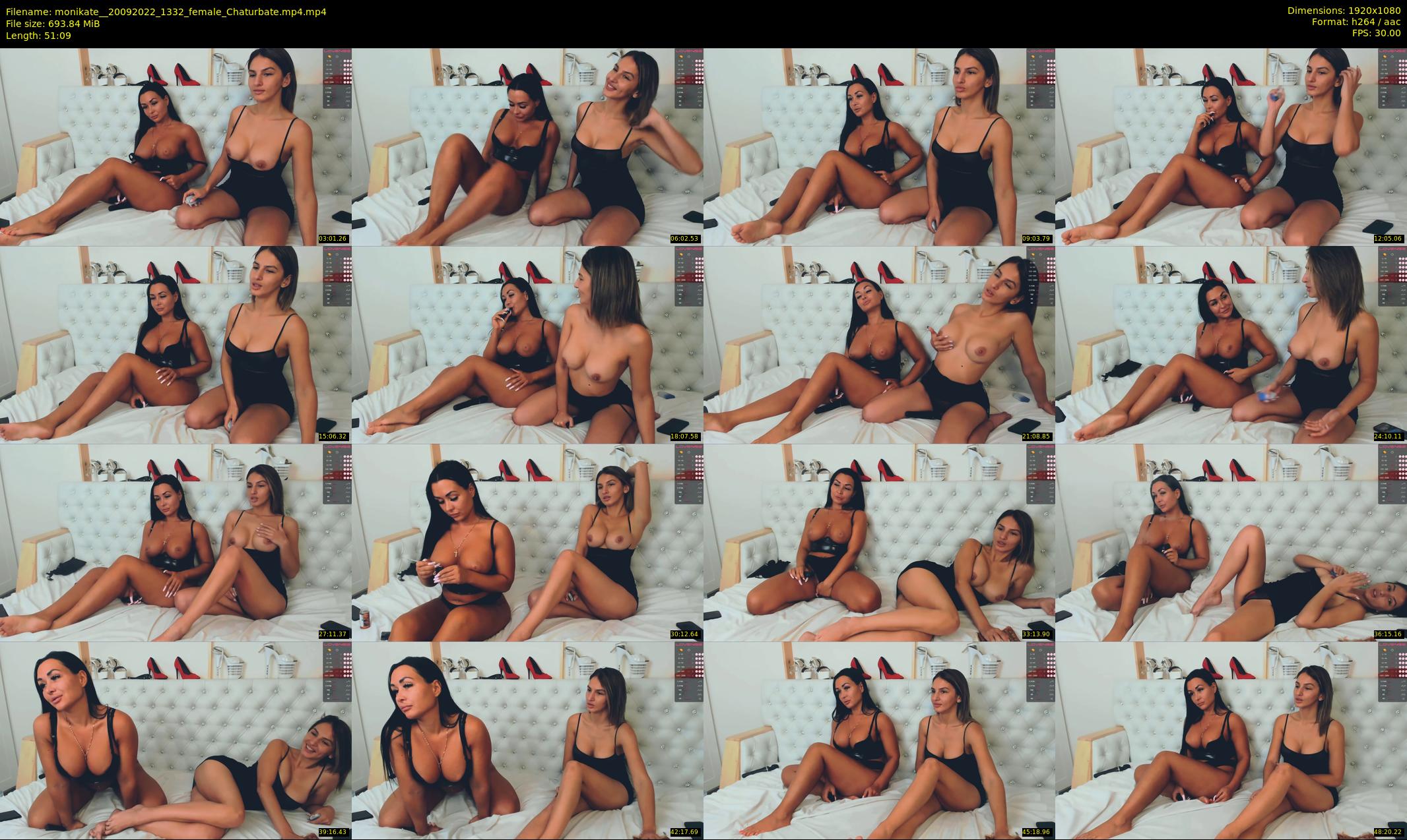 monikate_ — 52 minute Chaturbate couple cam show recording, 1080p, Sep 20, 2022