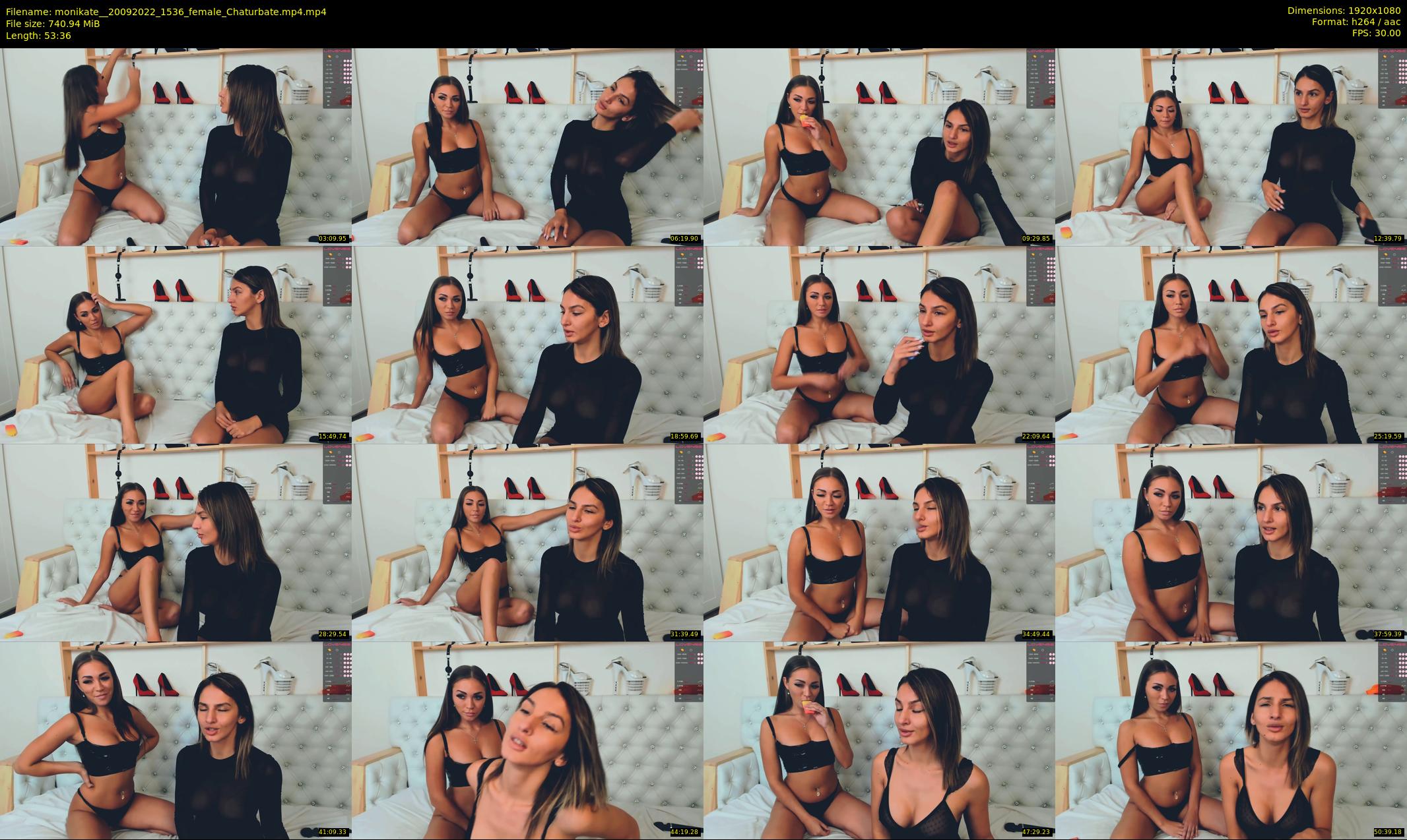monikate_ — 54 minute Chaturbate couple cam show recording, 1080p, Sep 20, 2022