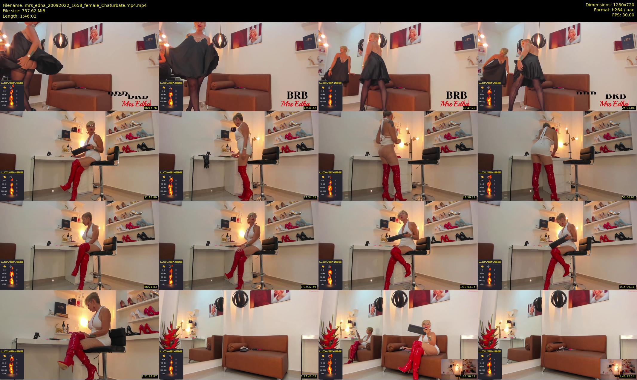 mrs_edha — 107 minute Chaturbate female cam show recording, 720p, Sep 20, 2022