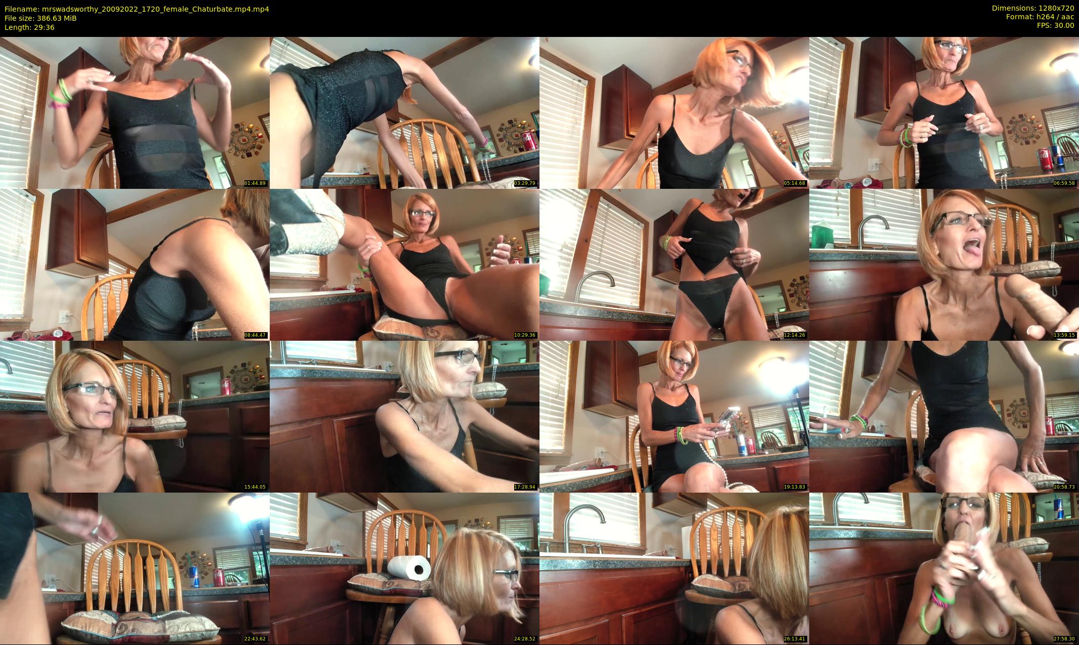 mrswadsworthy — 30 minute Chaturbate female cam show recording, 720p, Sep 20, 2022