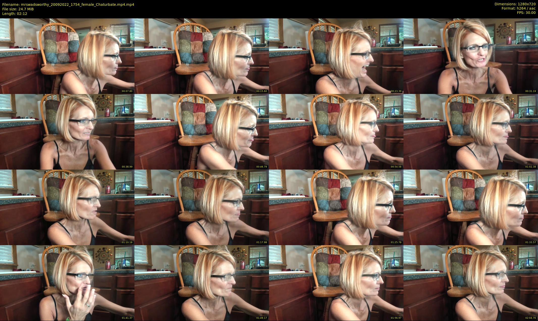 mrswadsworthy — 3 minute Chaturbate female cam show recording, 720p, Sep 20, 2022