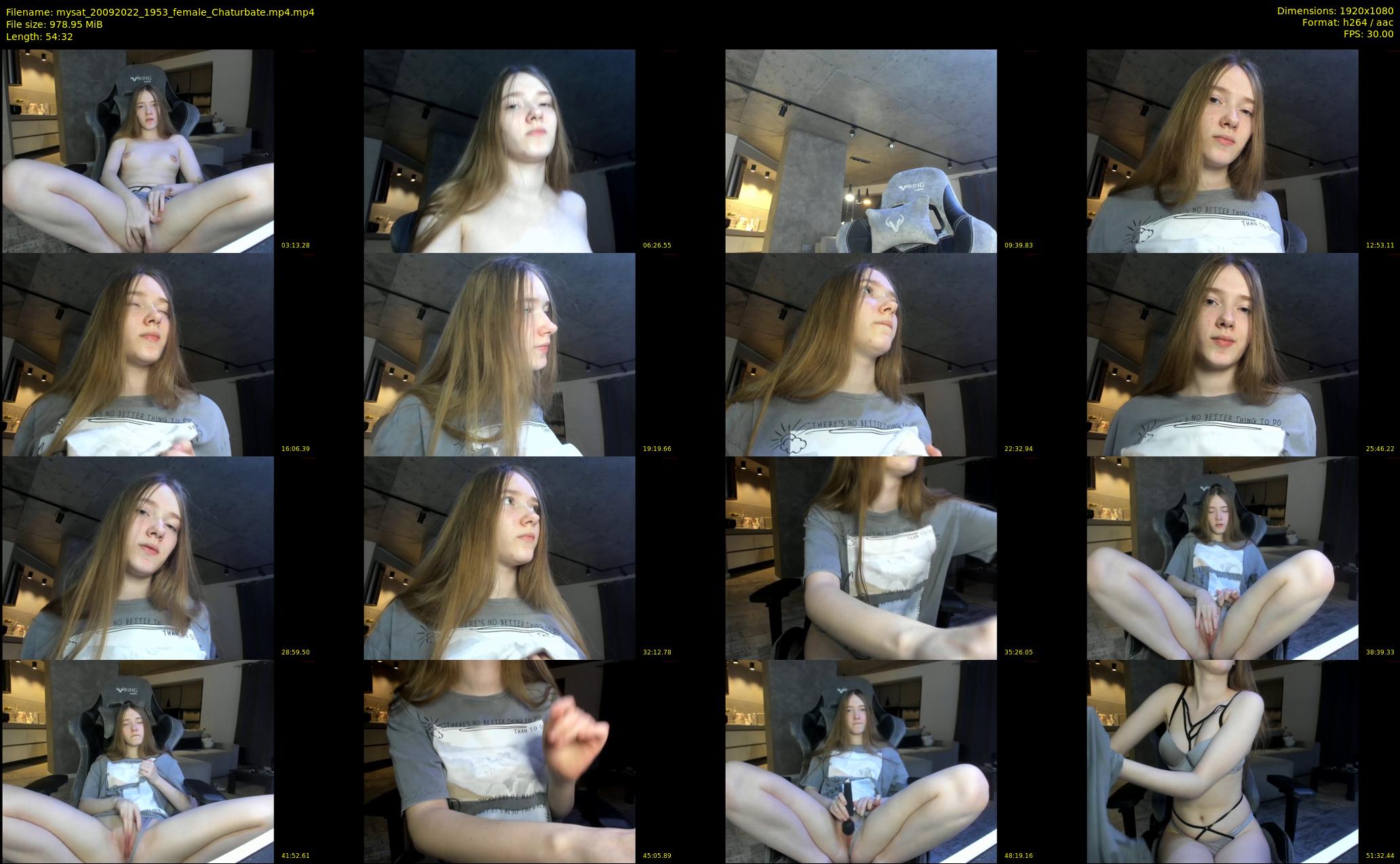 mysat — 55 minute Chaturbate female cam show recording, 1080p, Sep 20, 2022
