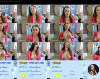 natural_british_emma — 10 minute Chaturbate female cam show recording, 1080p, Sep 20, 2022