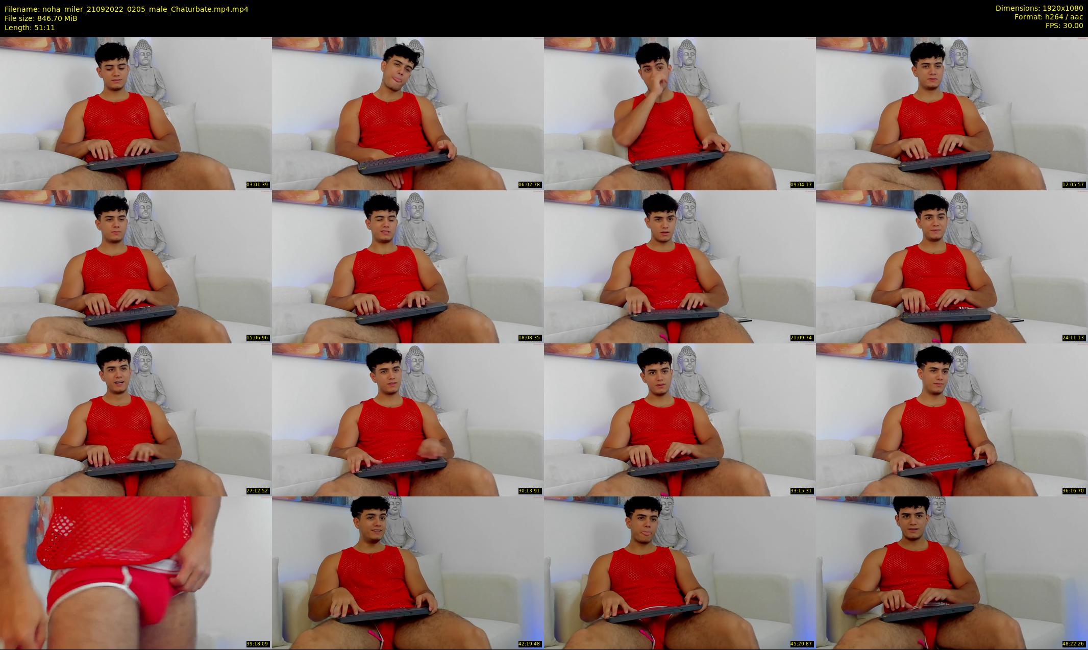 noha_miler — 52 minute Chaturbate male cam show recording, 1080p, Sep 21, 2022
