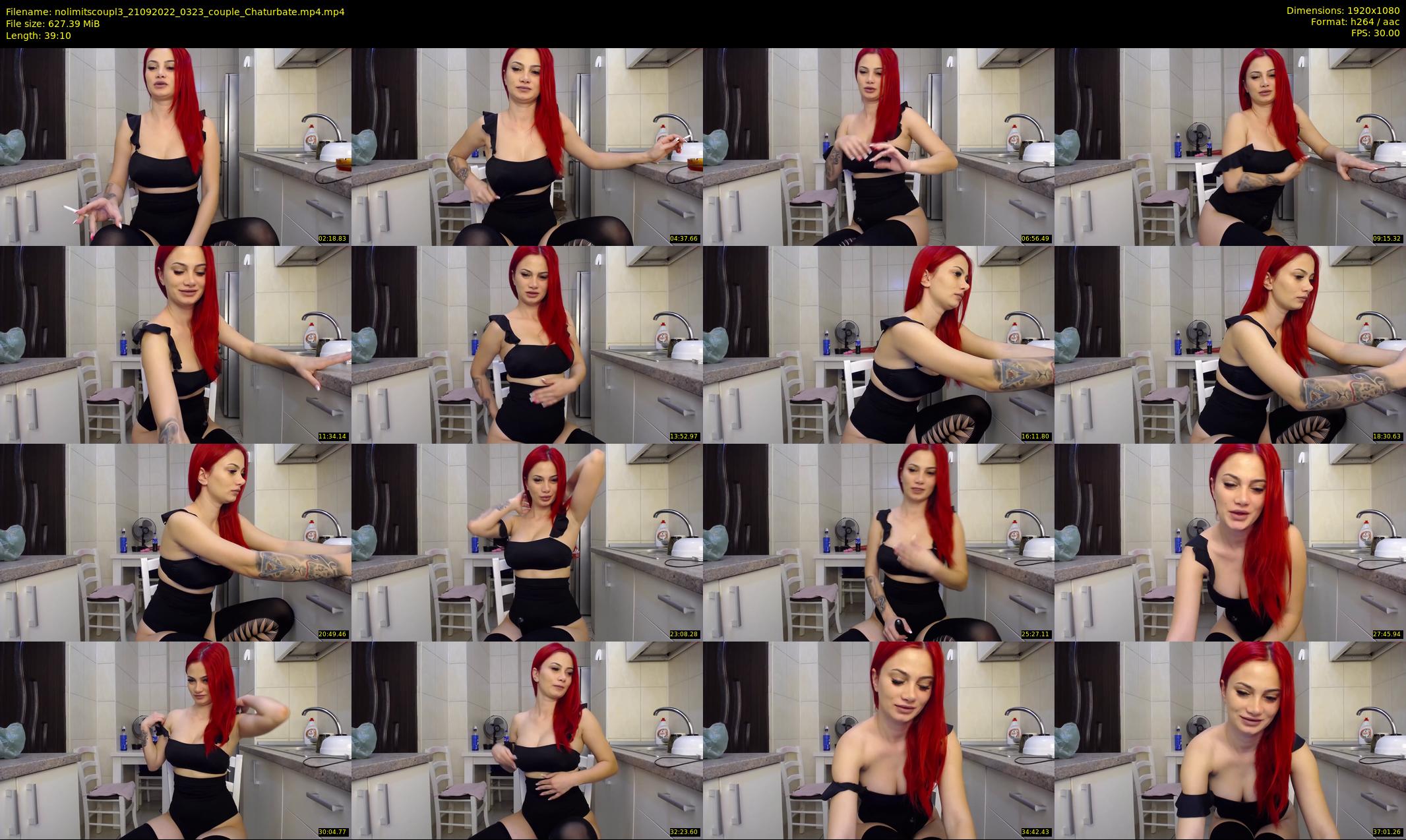 nolimitscoupl3 — 40 minute Chaturbate couple cam show recording, 1080p, Sep 21, 2022