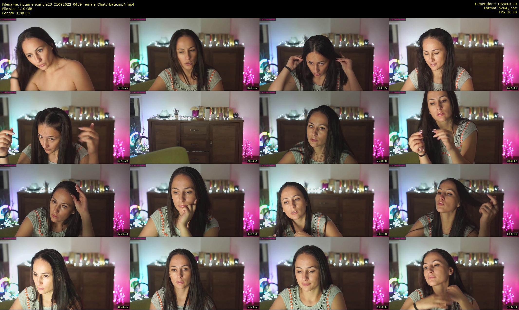 notamericanpie23 — 61 minute Chaturbate female cam show recording, 1080p, Sep 21, 2022