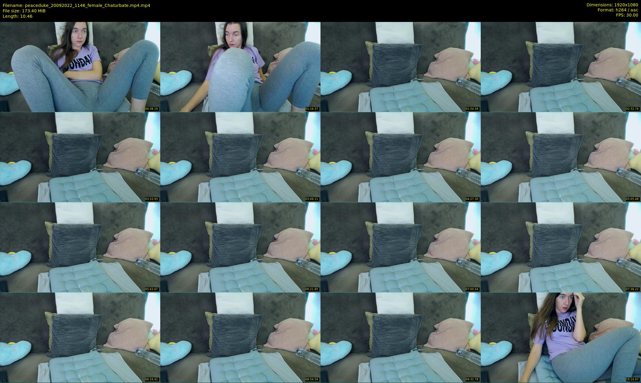 peaceduke — 11 minute Chaturbate female cam show recording, 1080p, Sep 20, 2022