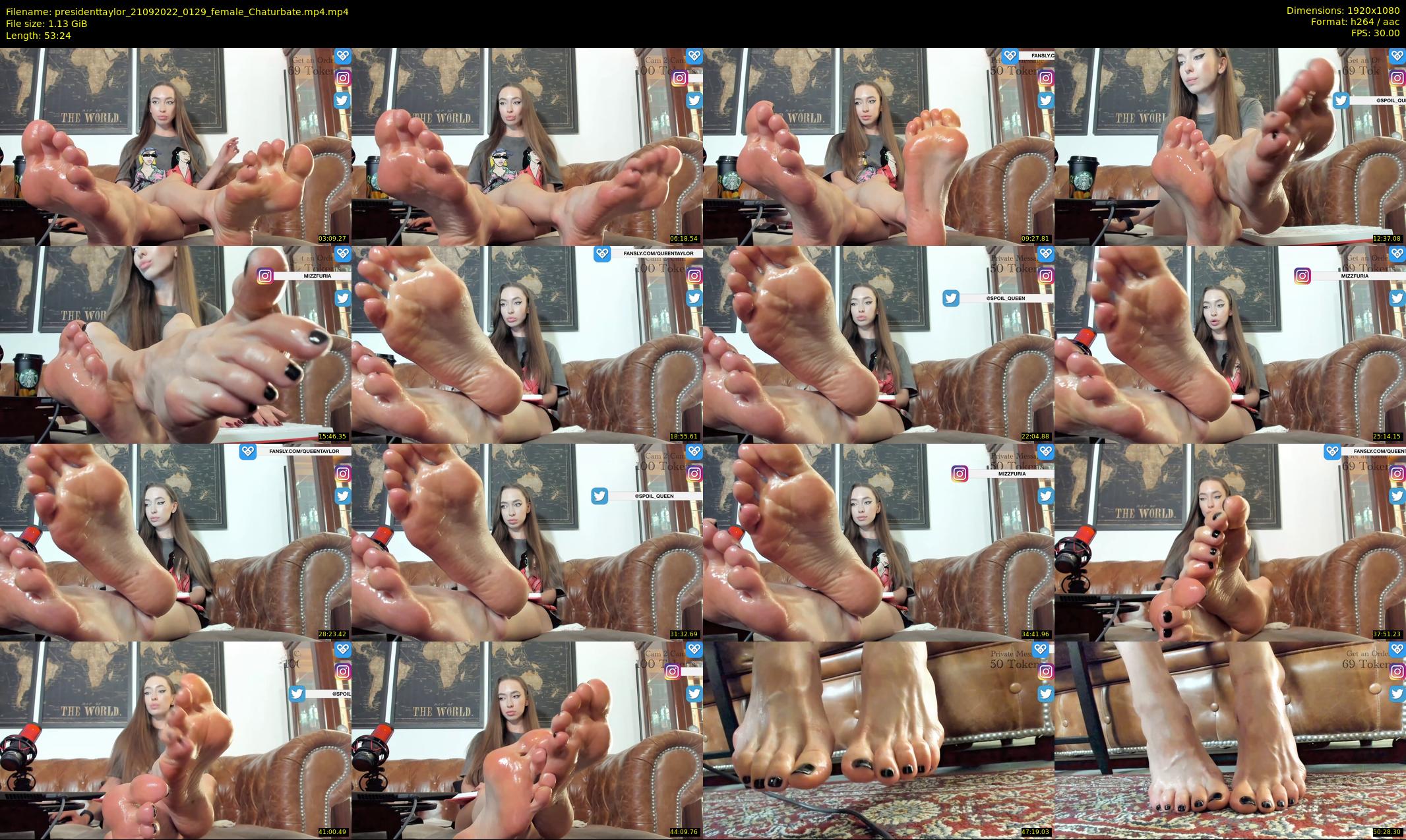 presidenttaylor — 54 minute Chaturbate female cam show recording, 1080p, Sep 21, 2022