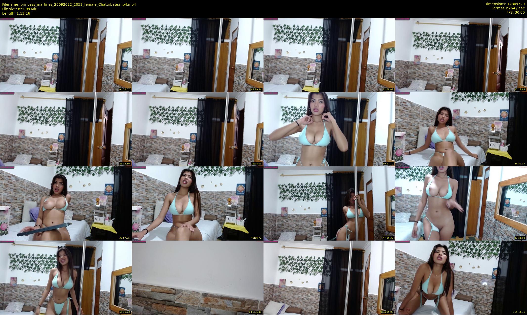 princess_martinez — 74 minute Chaturbate female cam show recording, 720p, Sep 20, 2022