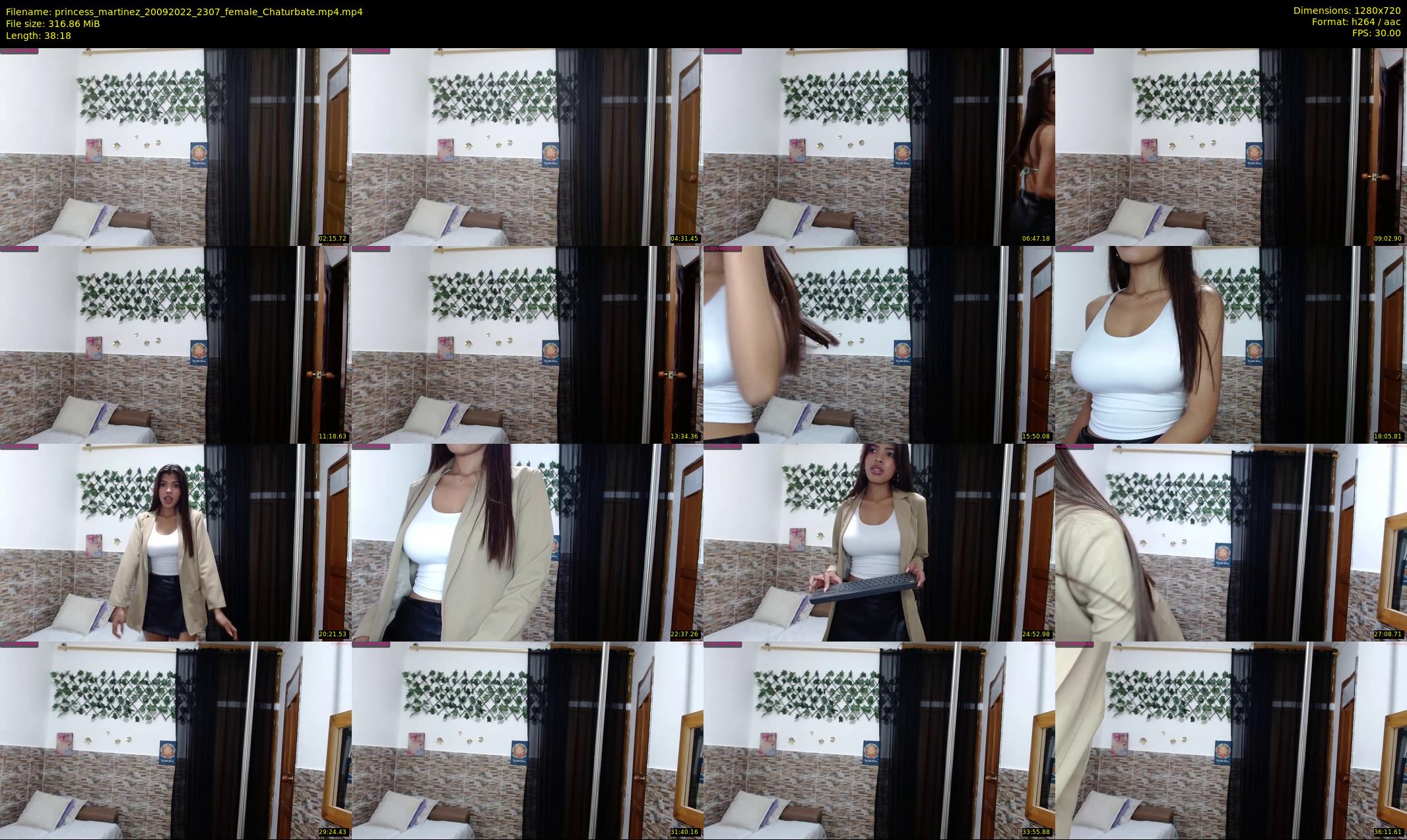 princess_martinez — 39 minute Chaturbate female cam show recording, 720p, Sep 20, 2022