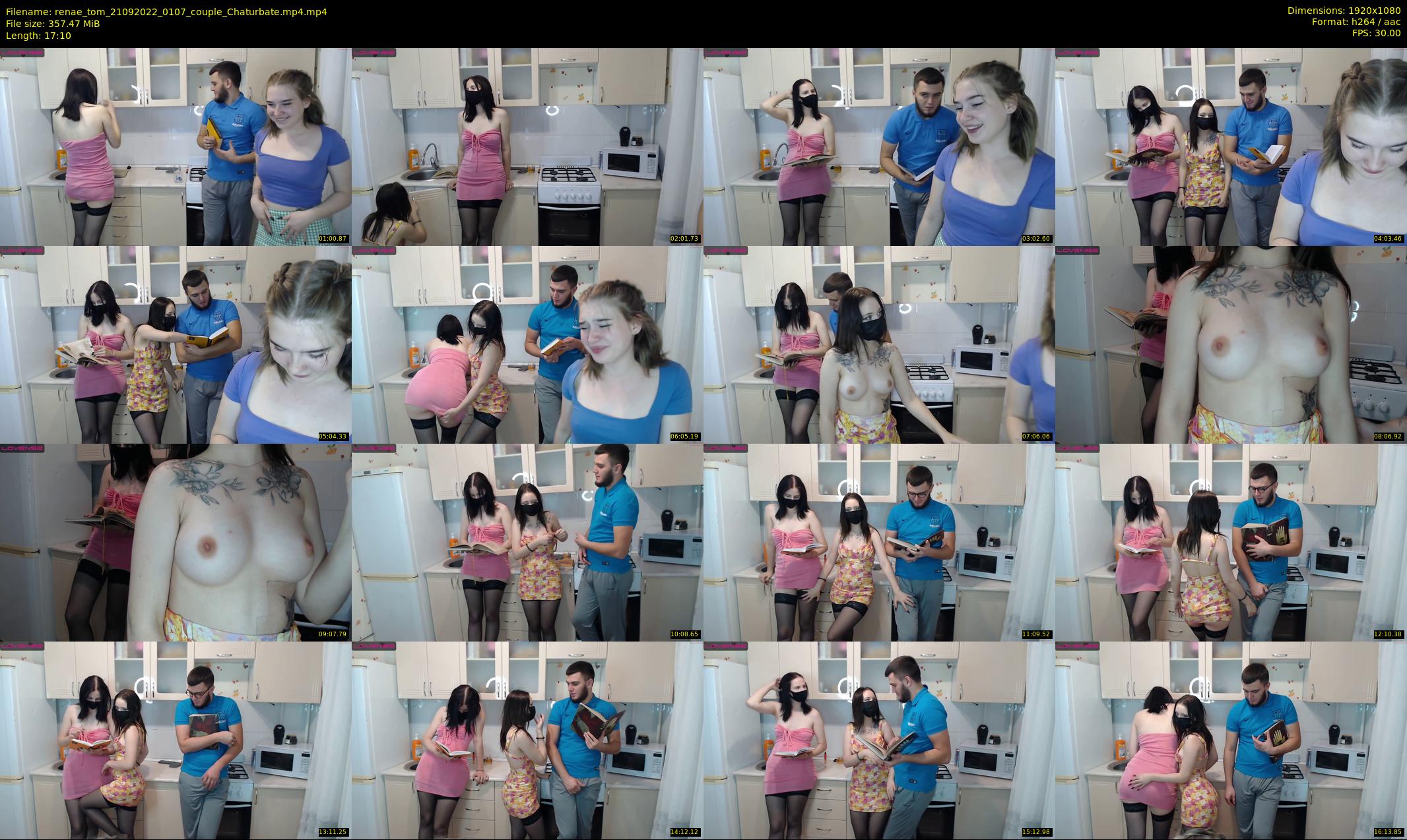renae_tom — 18 minute Chaturbate couple cam show recording, 1080p, Sep 21, 2022