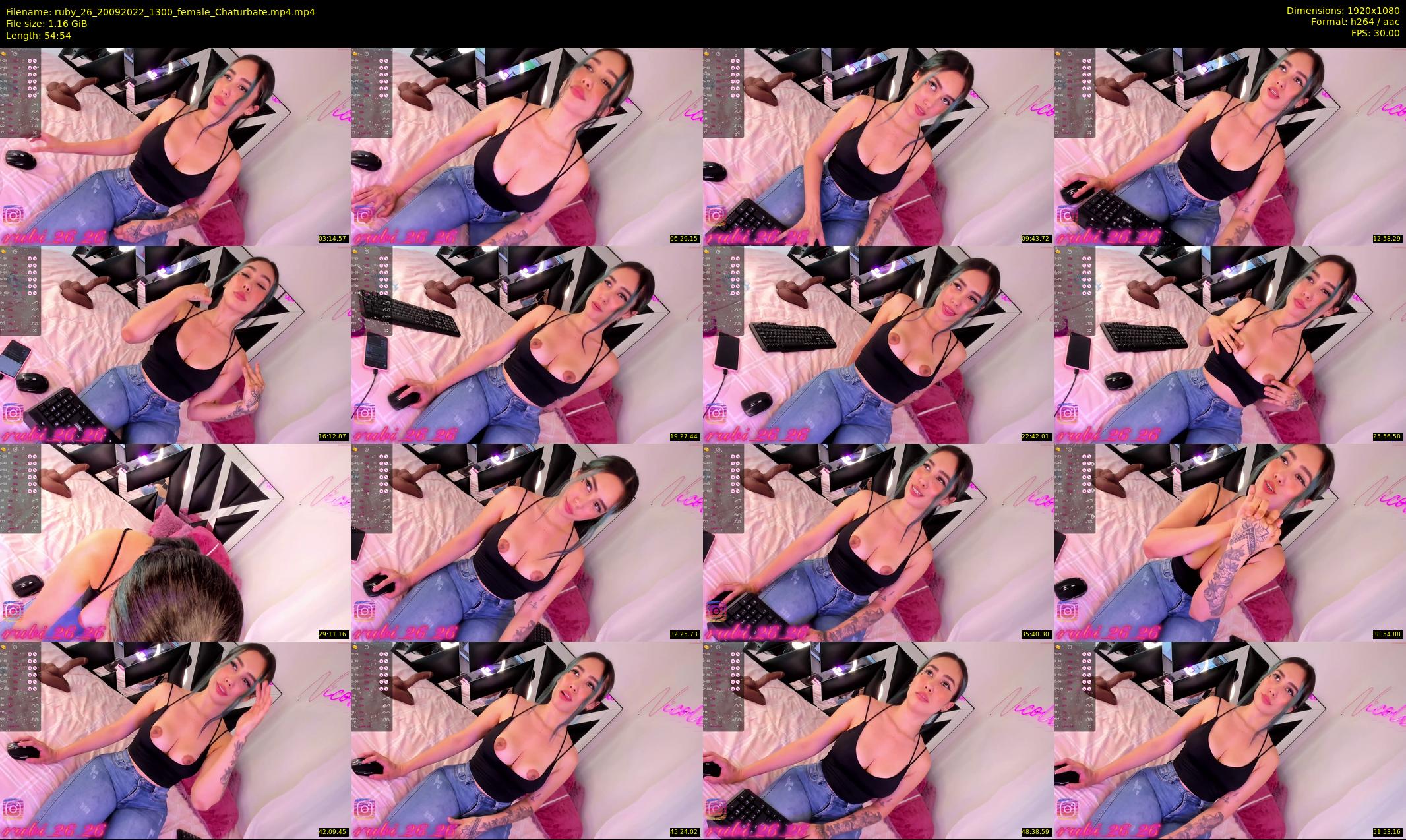 ruby_26 — 55 minute Chaturbate female cam show recording, 1080p, Sep 20, 2022