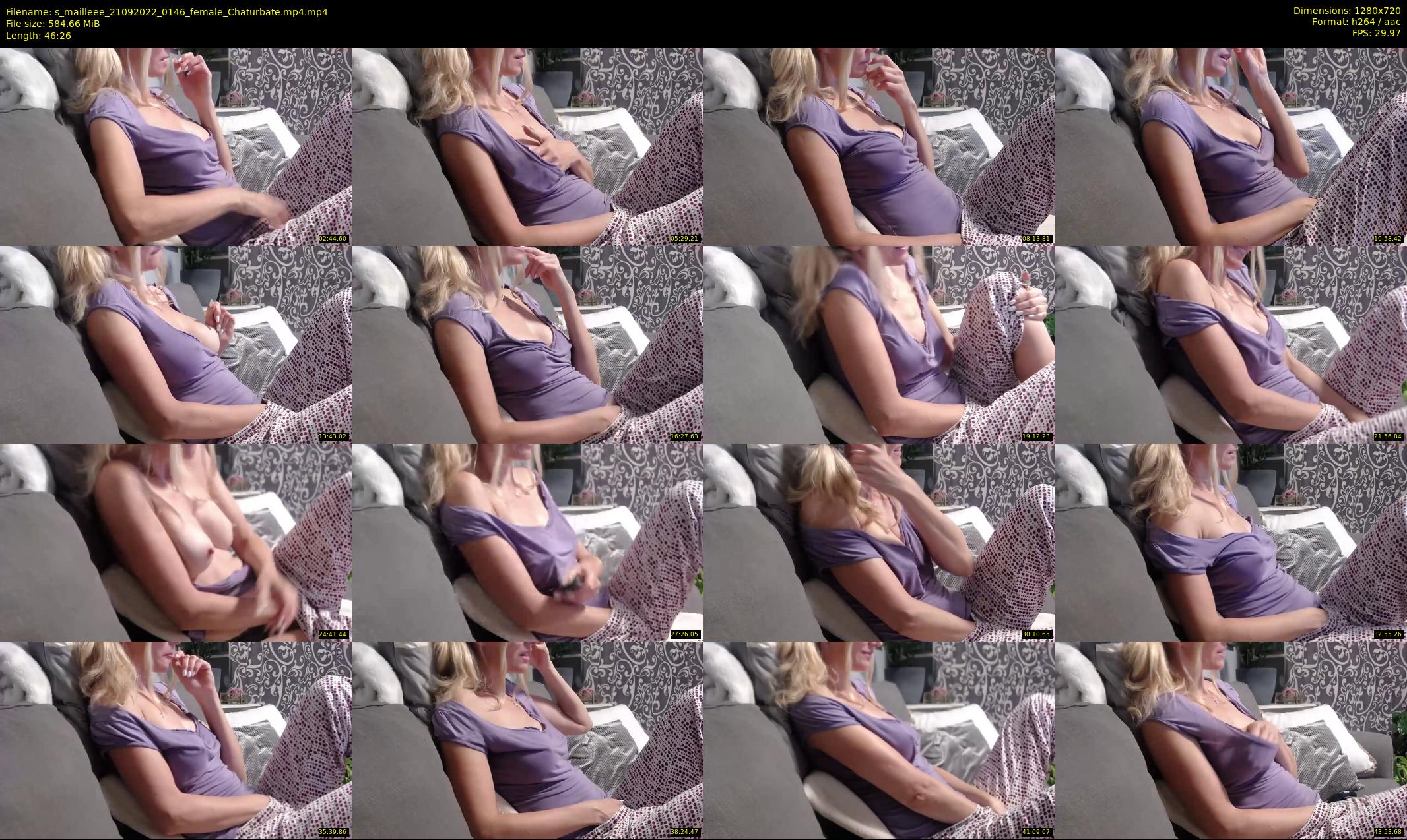 s_mailleee — 47 minute Chaturbate female cam show recording, 720p, Sep 21, 2022