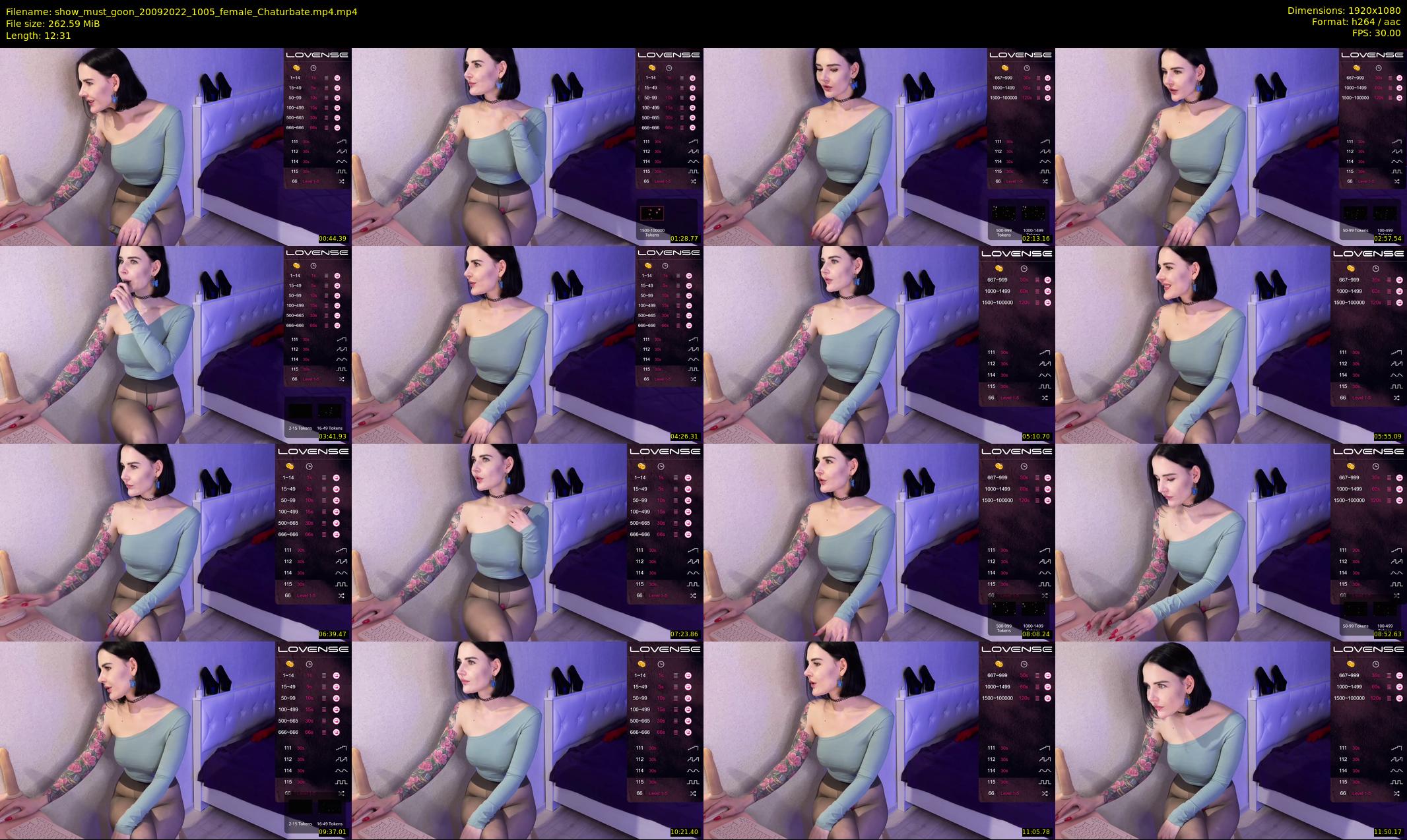 show_must_goon — 13 minute Chaturbate female cam show recording, 1080p, Sep 20, 2022