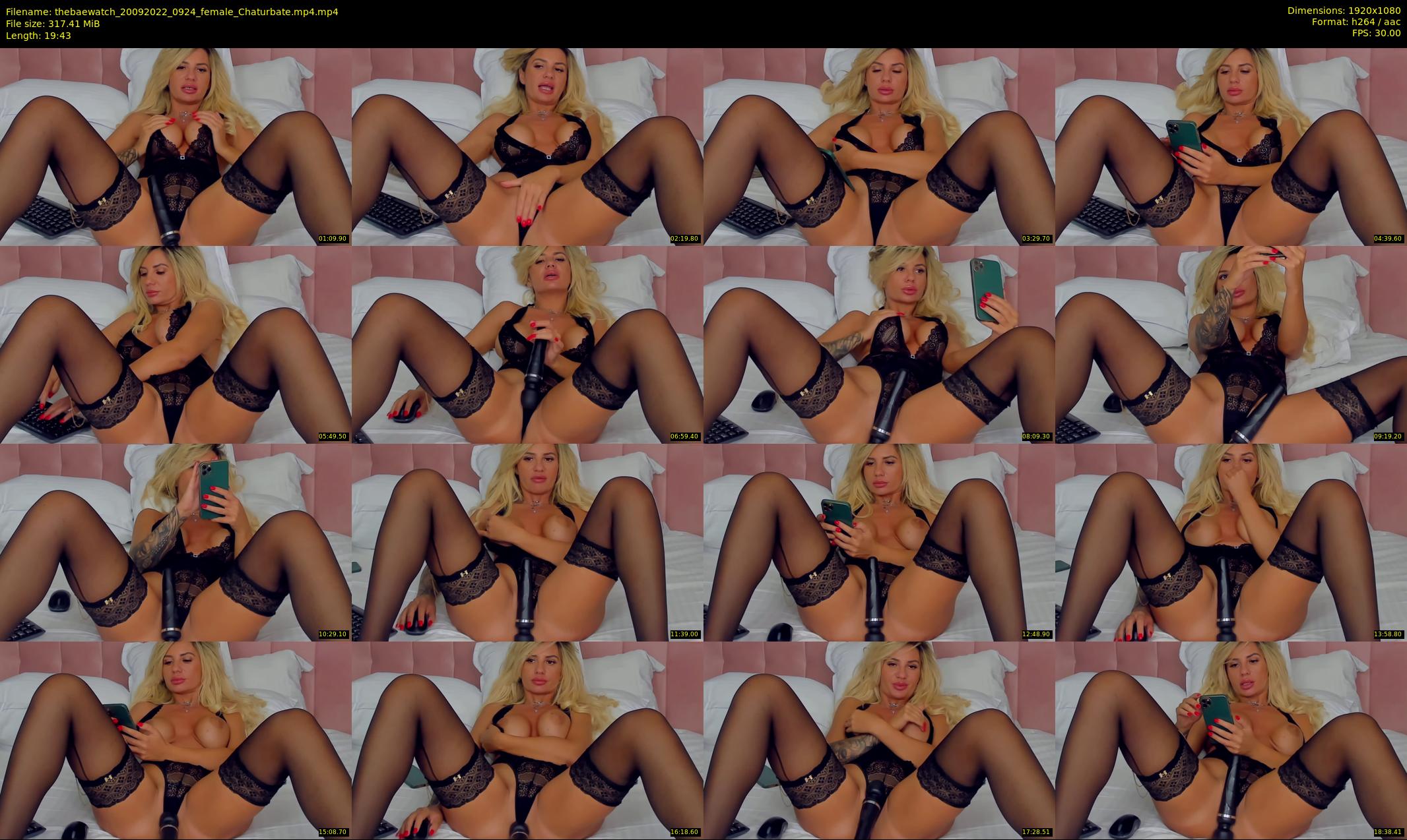 thebaewatch — 20 minute Chaturbate female cam show recording, 1080p, Sep 20, 2022