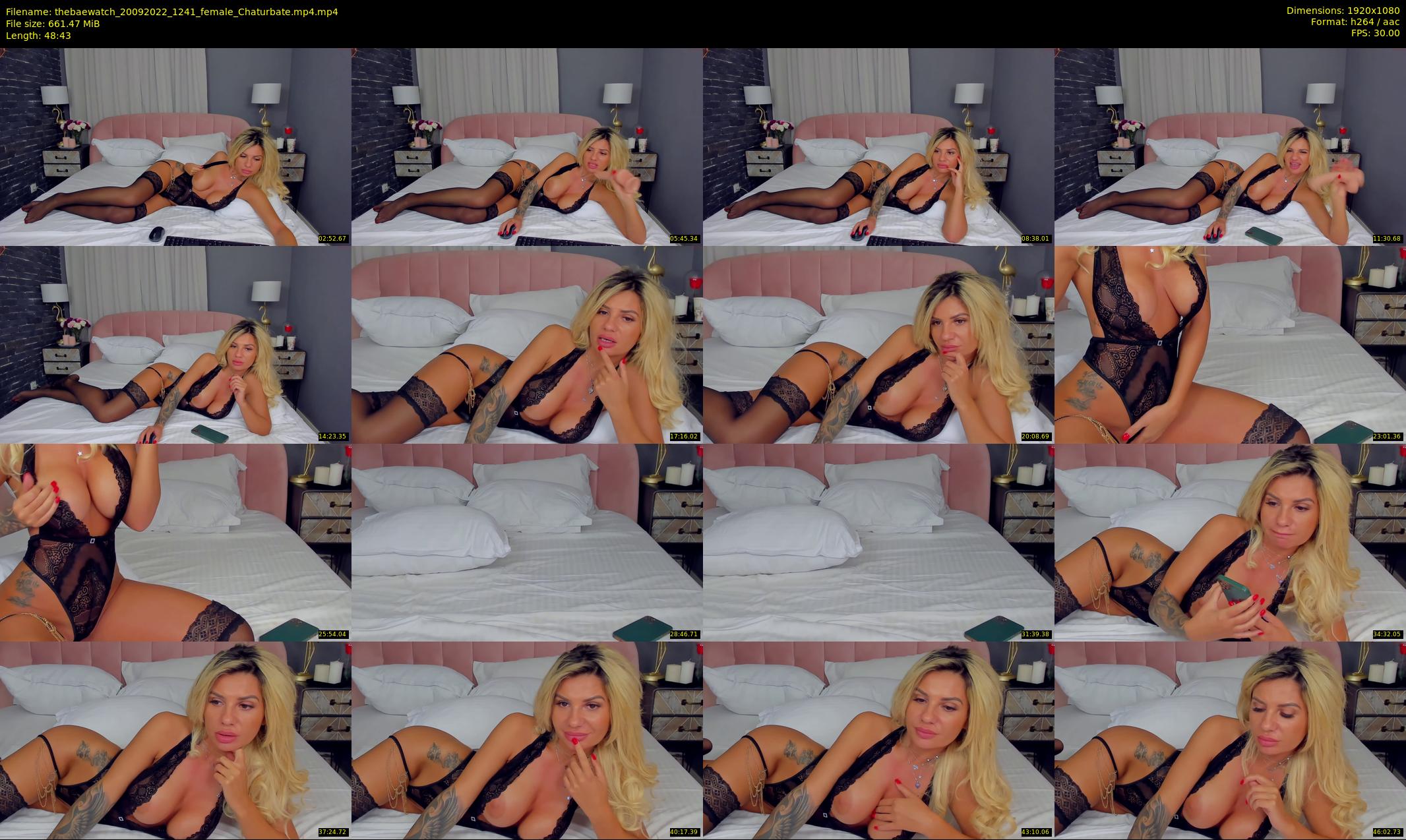 thebaewatch — 49 minute Chaturbate female cam show recording, 1080p, Sep 20, 2022