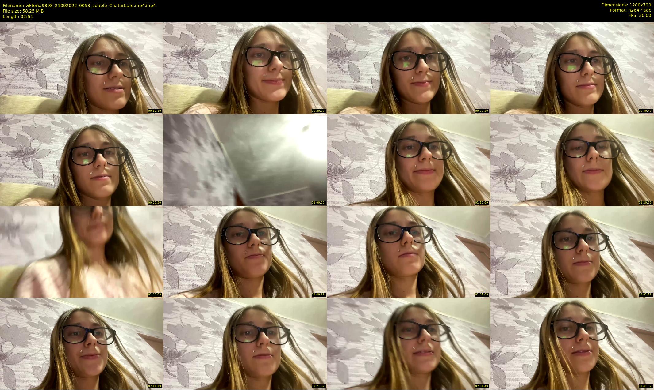 viktoria9898 — 3 minute Chaturbate couple cam show recording, 720p, Sep 21, 2022
