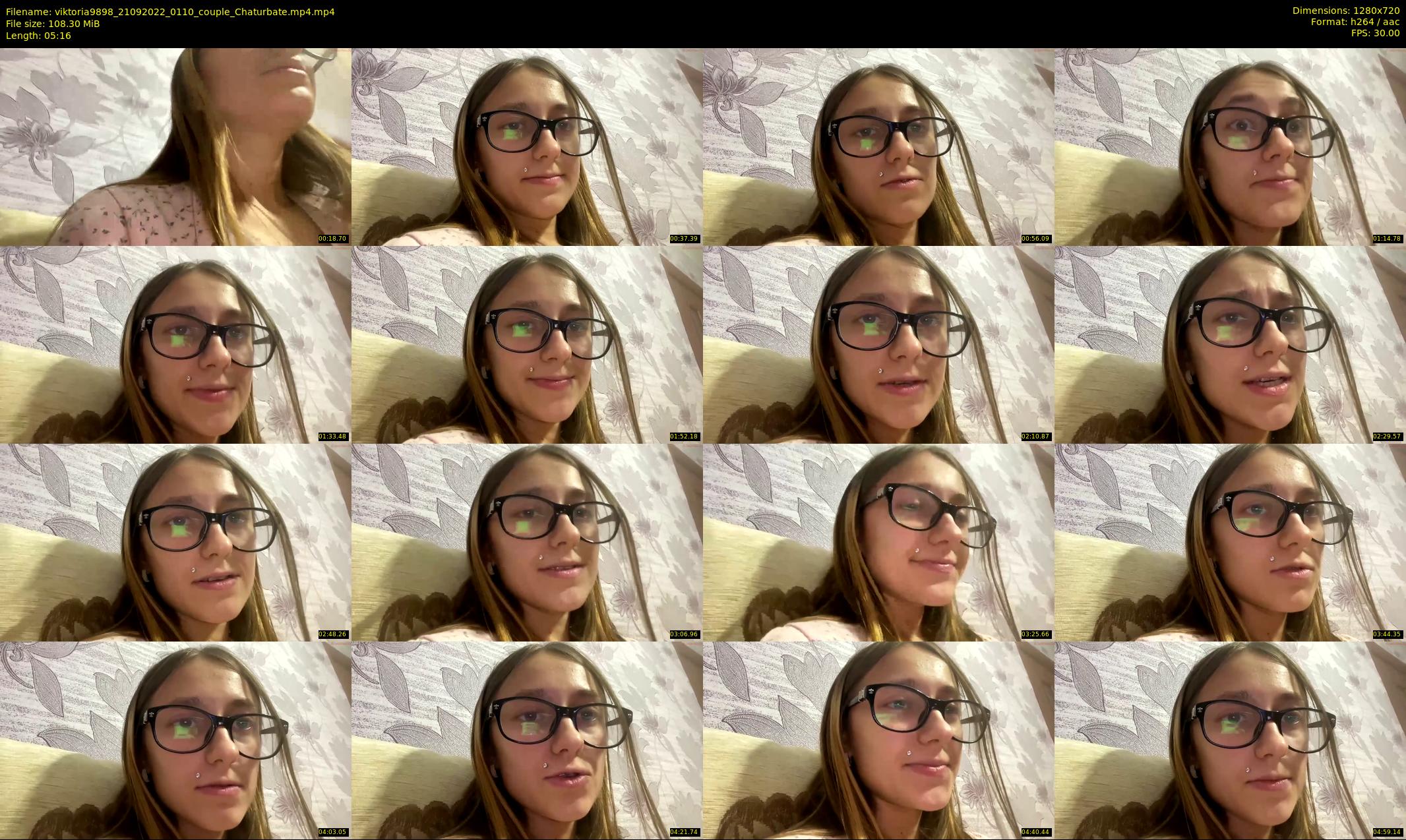 viktoria9898 — 6 minute Chaturbate couple cam show recording, 720p, Sep 21, 2022