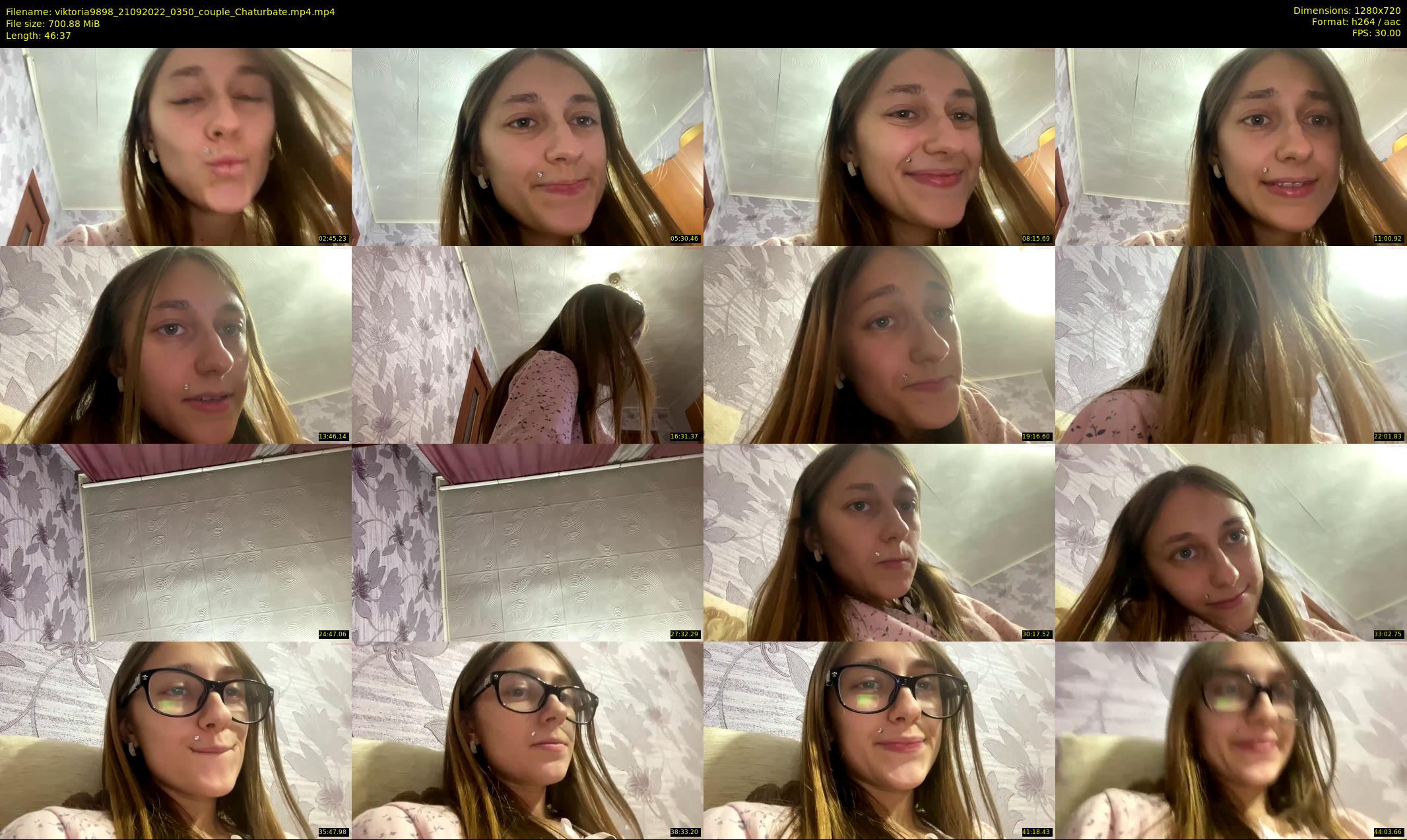 viktoria9898 — 47 minute Chaturbate couple cam show recording, 720p, Sep 21, 2022