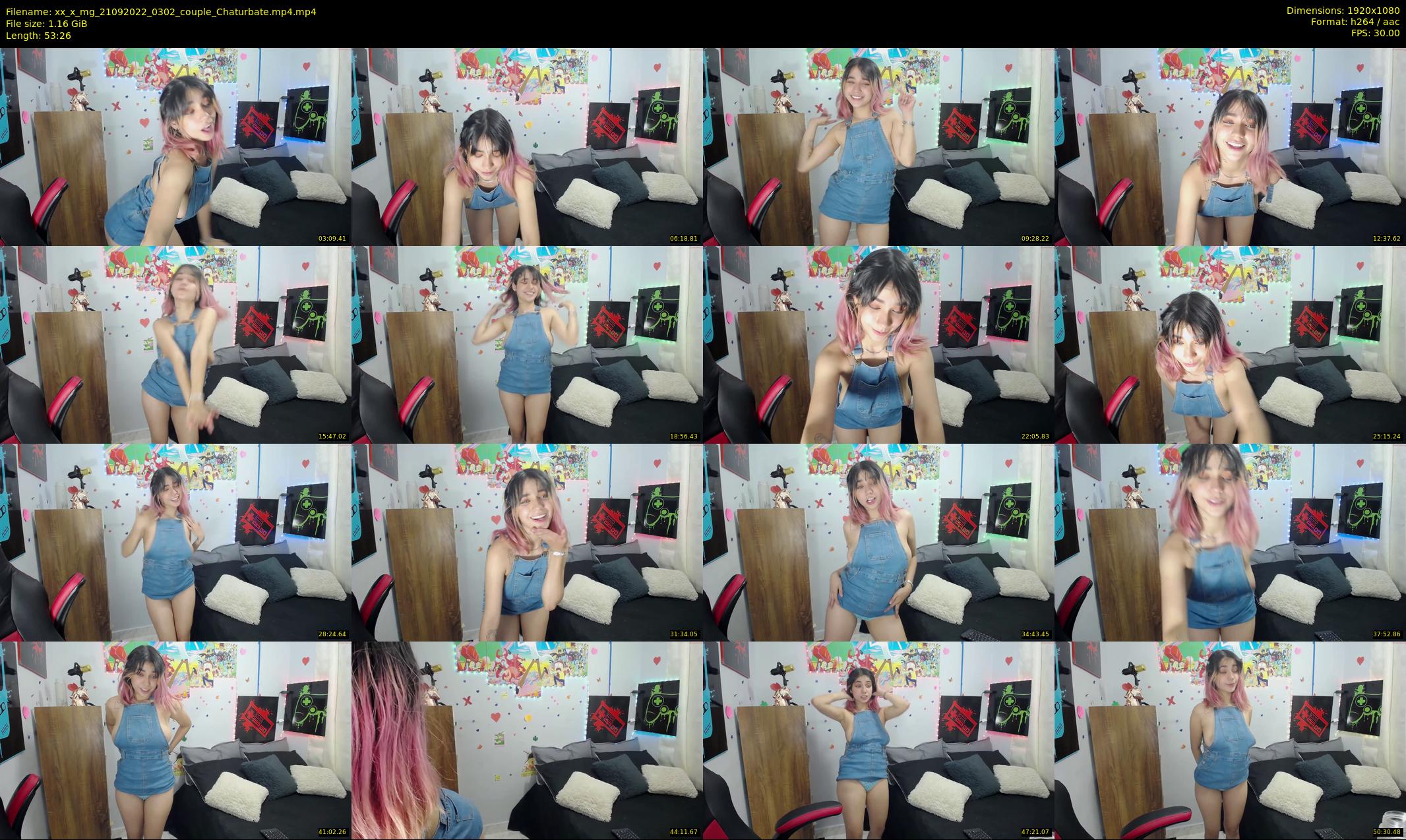 xx_x_mg — 54 minute Chaturbate couple cam show recording, 1080p, Sep 21, 2022