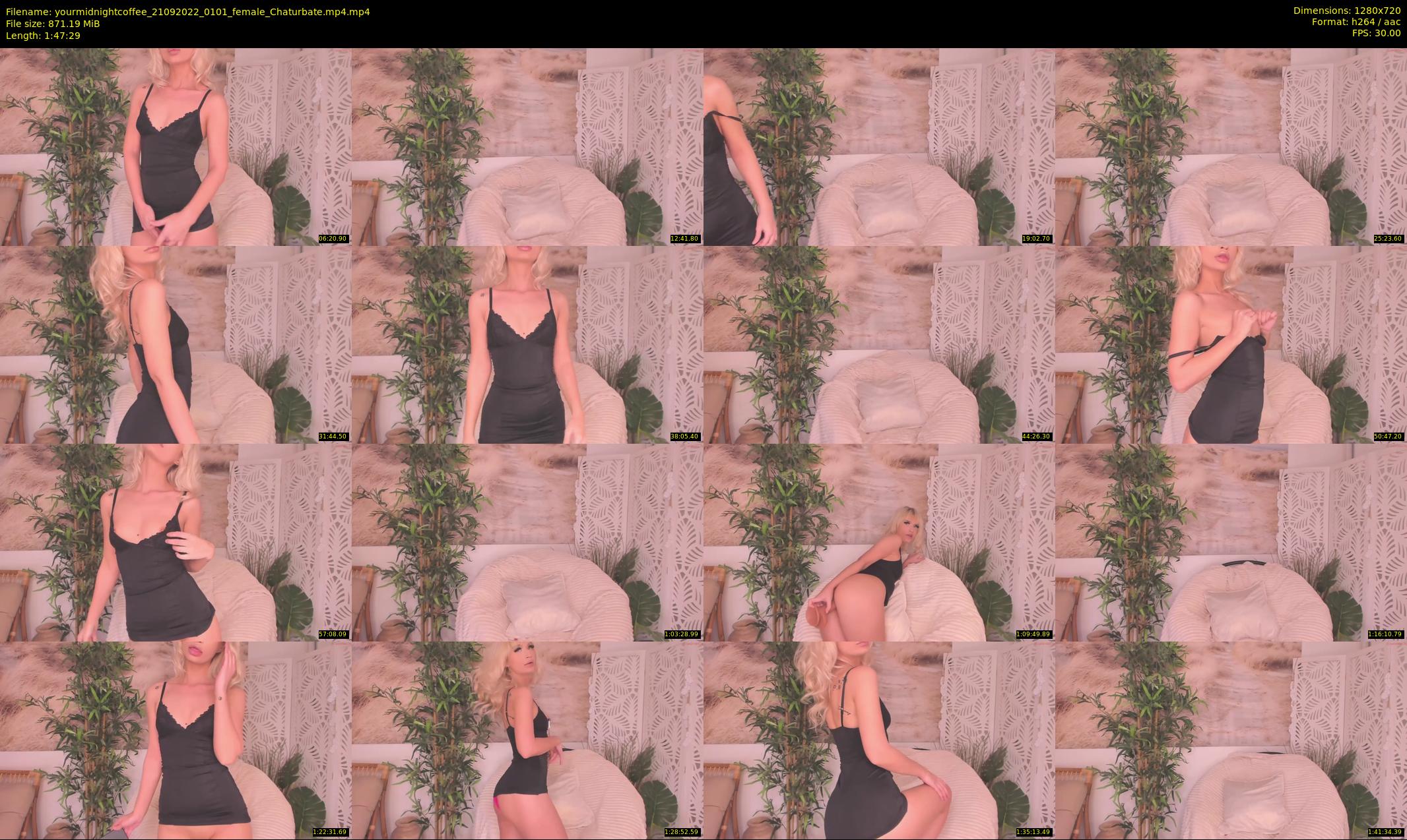 yourmidnightcoffee — 108 minute Chaturbate female cam show recording, 720p, Sep 21, 2022