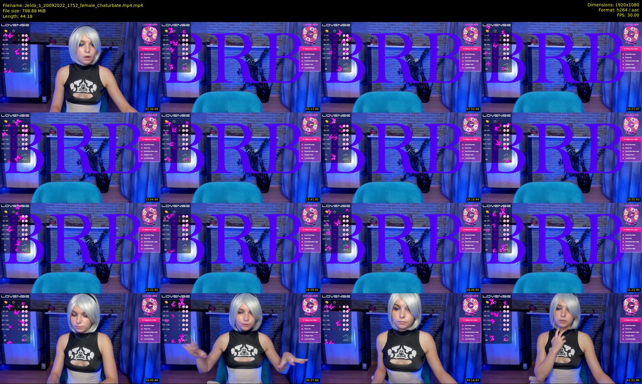 zelda_1 — 45 minute Chaturbate female cam show recording, 1080p, Sep 20, 2022