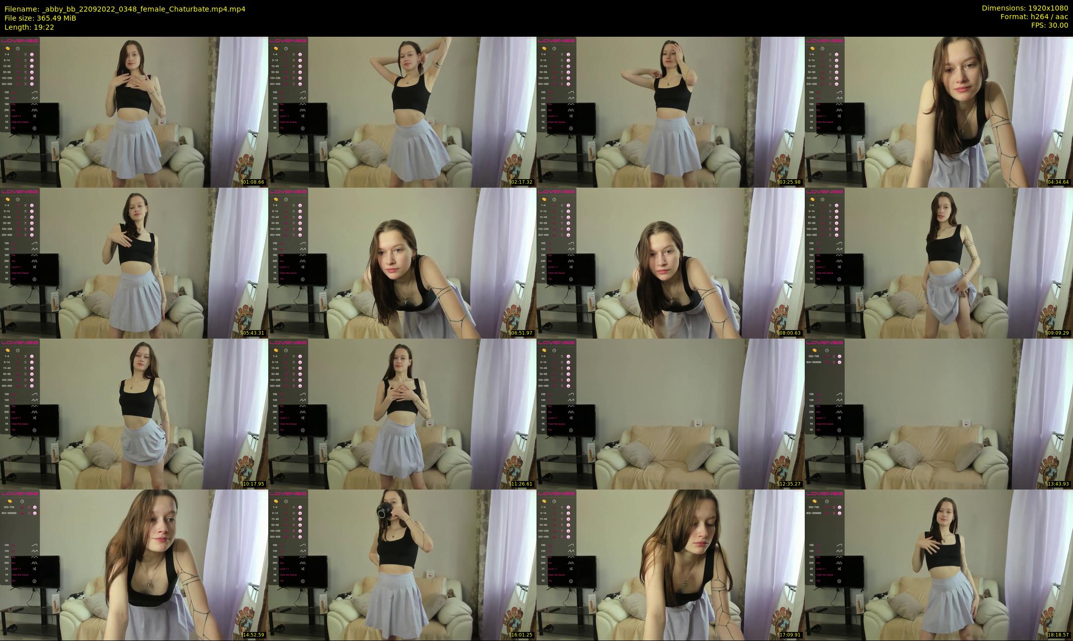 _abby_bb — 20 minute Chaturbate female cam show recording, 1080p, Sep 22, 2022