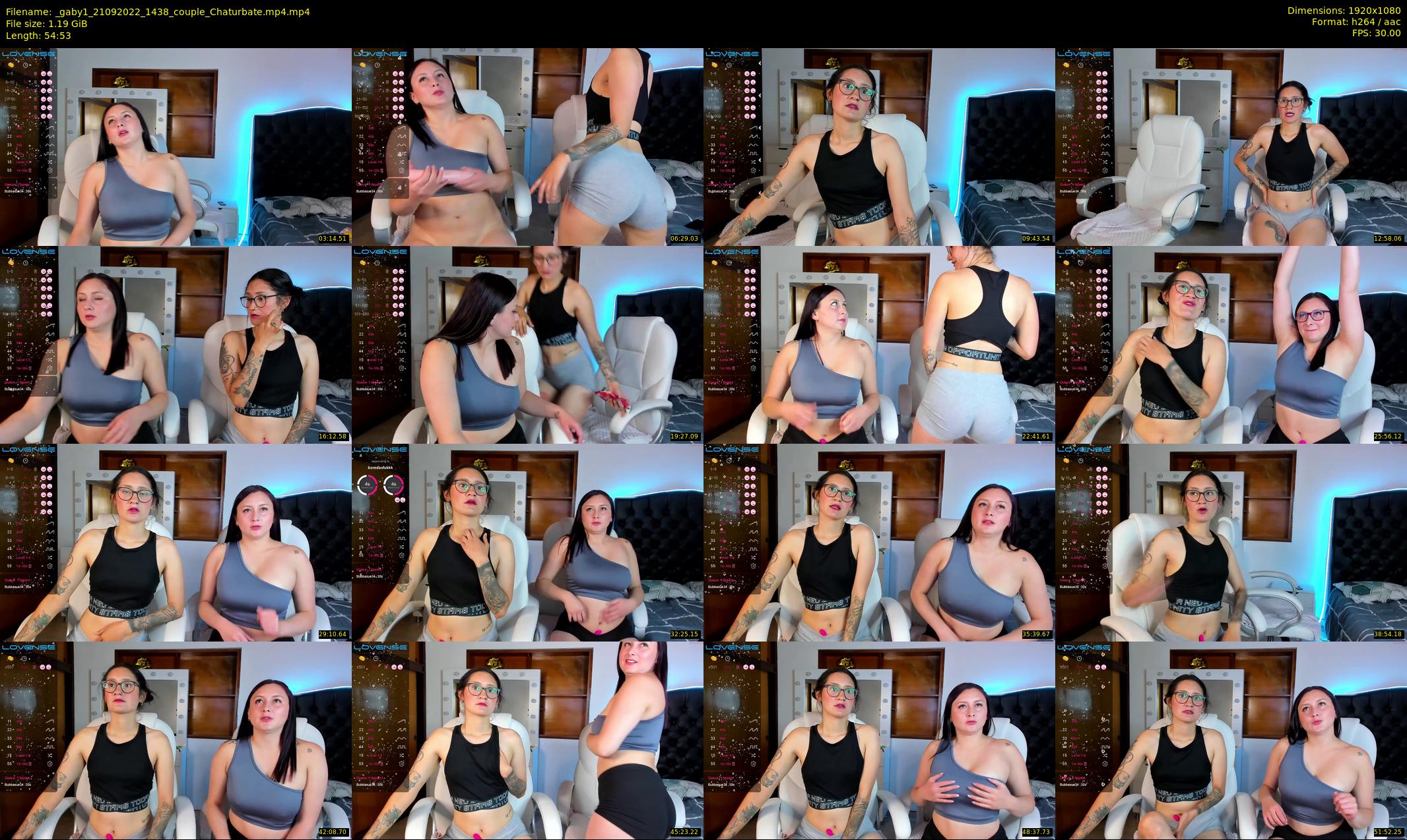 _gaby1 — 55 minute Chaturbate female cam show recording, 1080p, Sep 21, 2022
