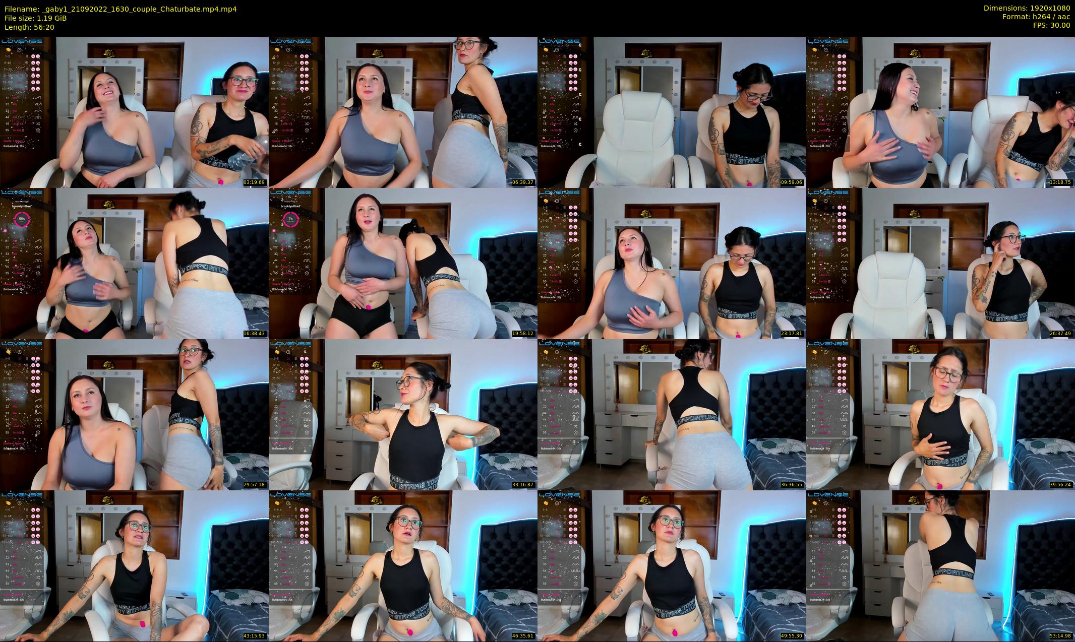_gaby1 — 57 minute Chaturbate female cam show recording, 1080p, Sep 21, 2022