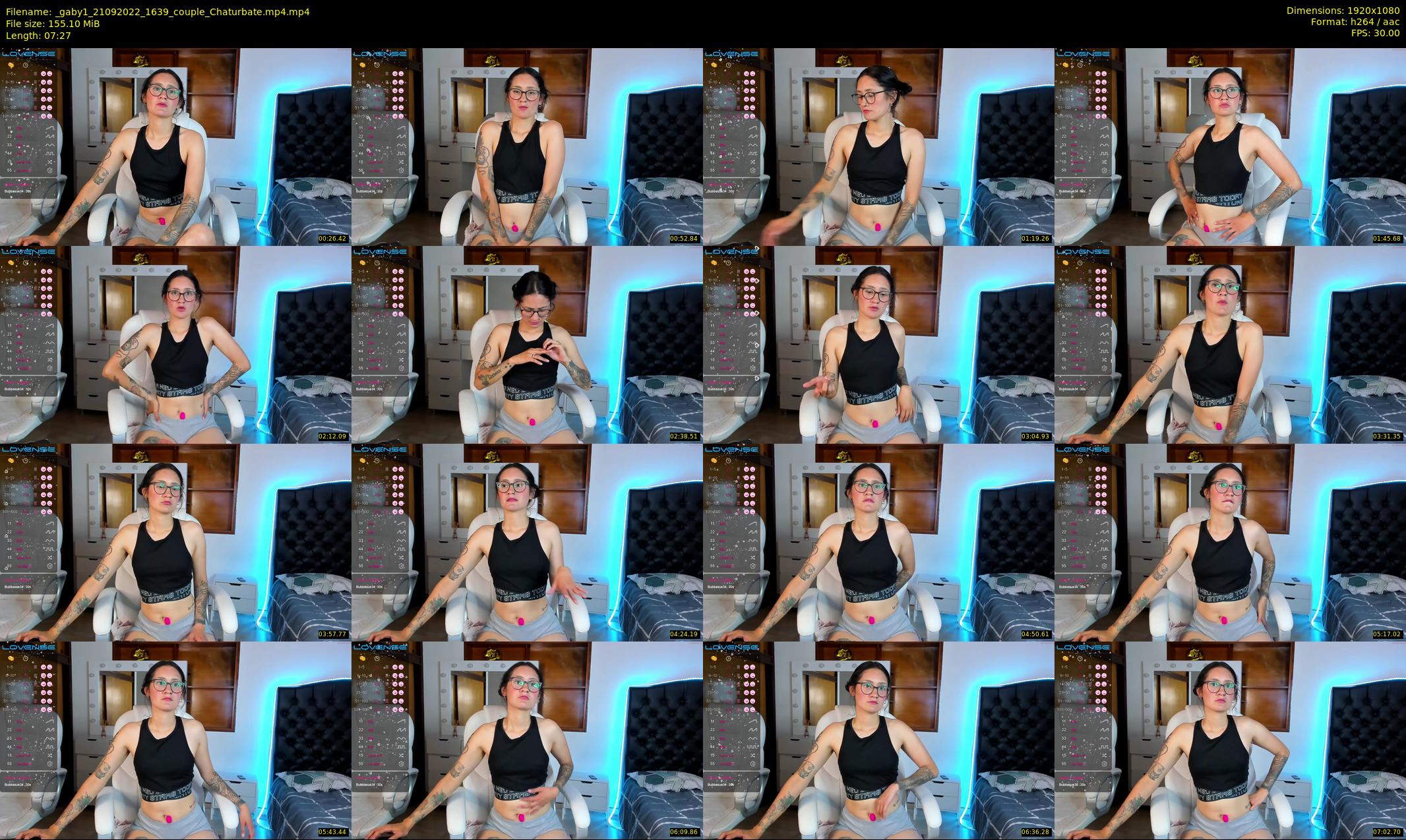 _gaby1 — 8 minute Chaturbate female cam show recording, 1080p, Sep 21, 2022