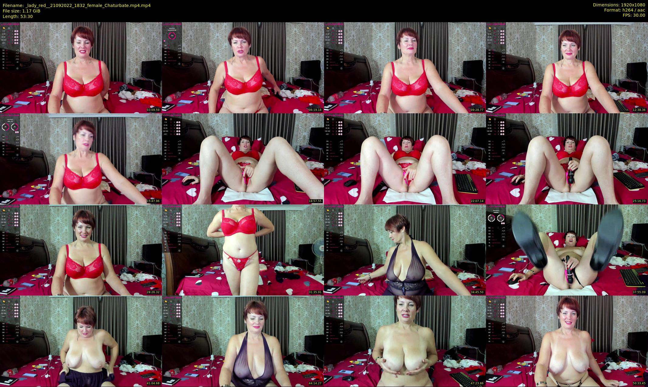 _lady_red_ — 54 minute Chaturbate female cam show recording, 1080p, Sep 21, 2022
