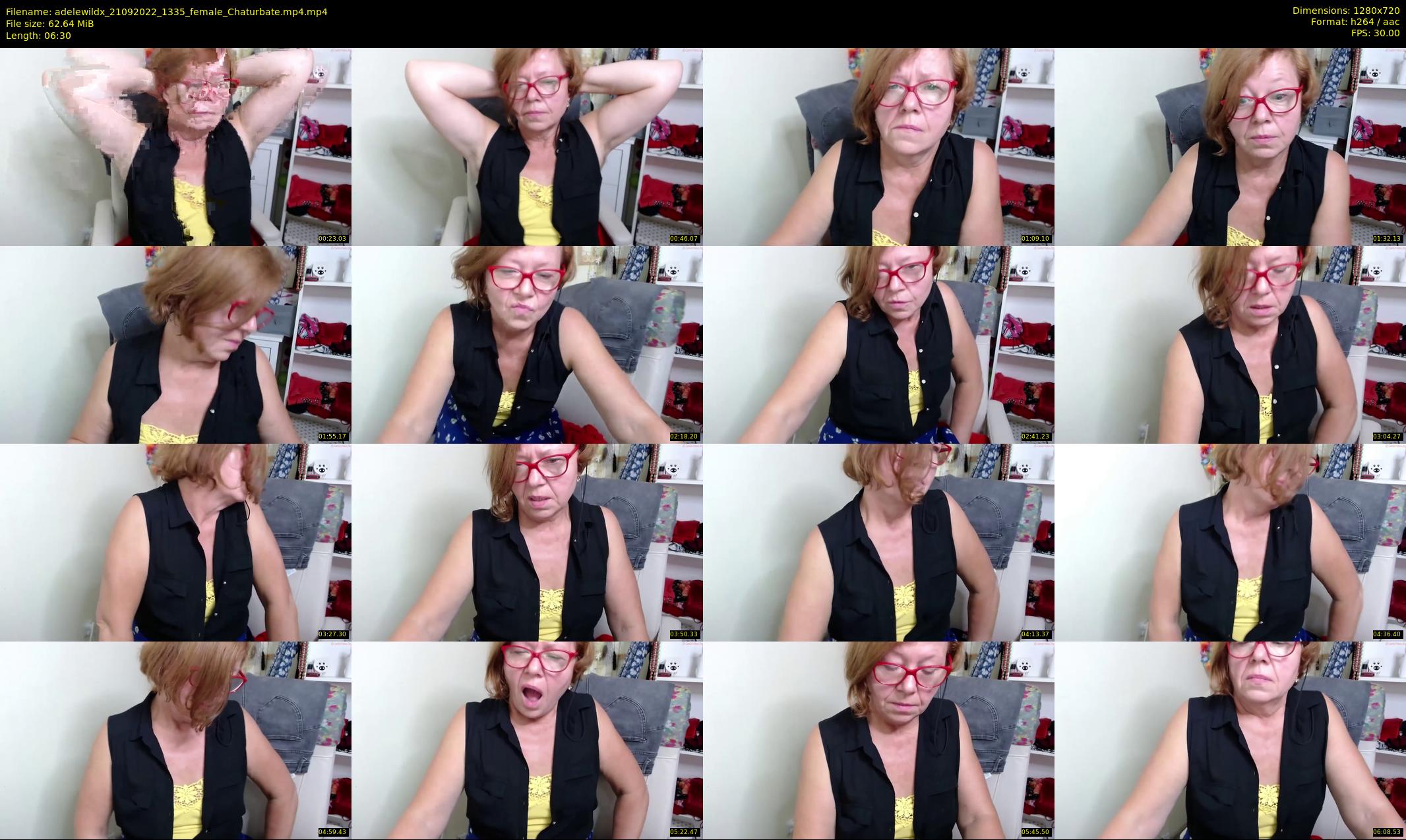 adelewildx — 7 minute Chaturbate female cam show recording, 720p, Sep 21, 2022