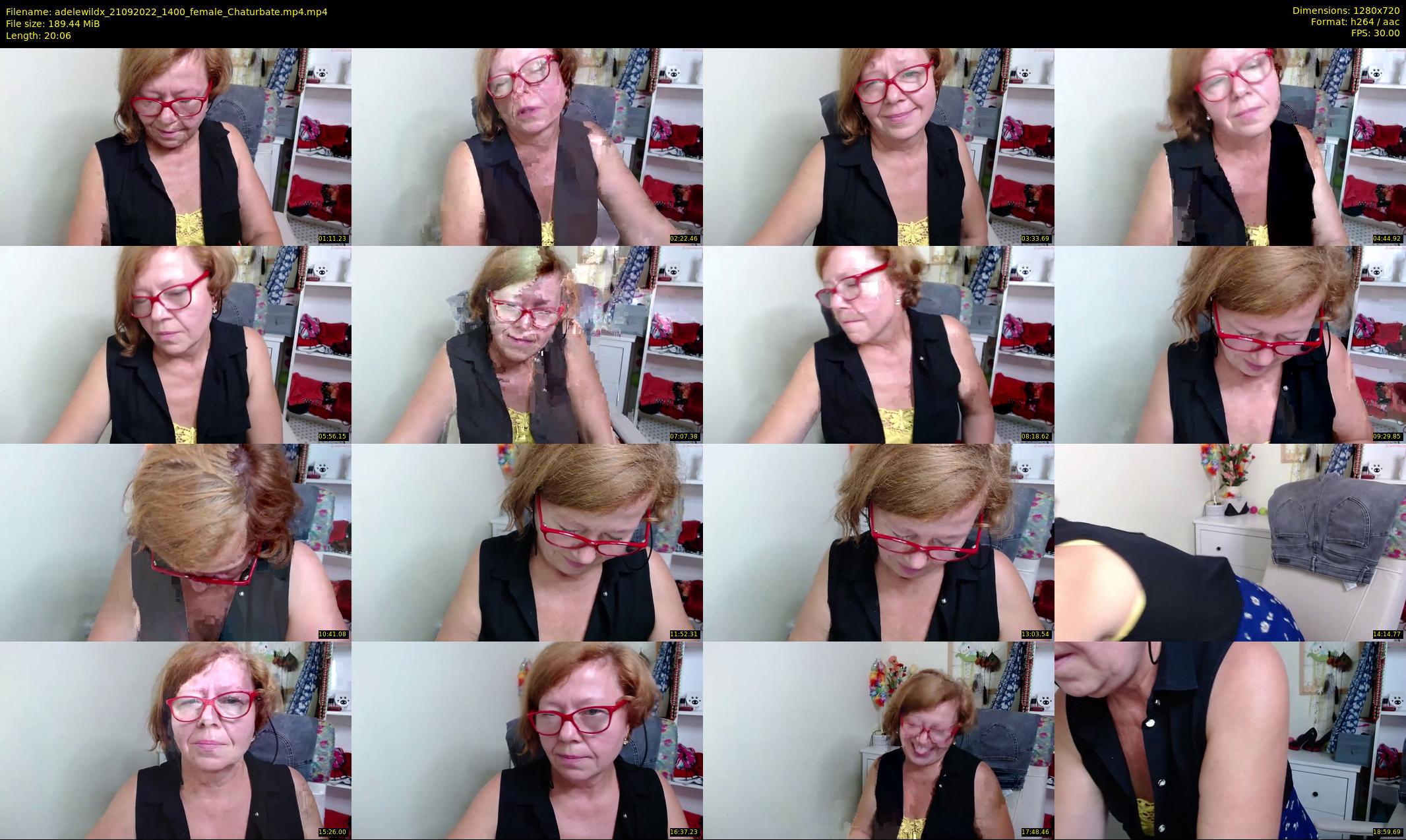 adelewildx — 21 minute Chaturbate female cam show recording, 720p, Sep 21, 2022