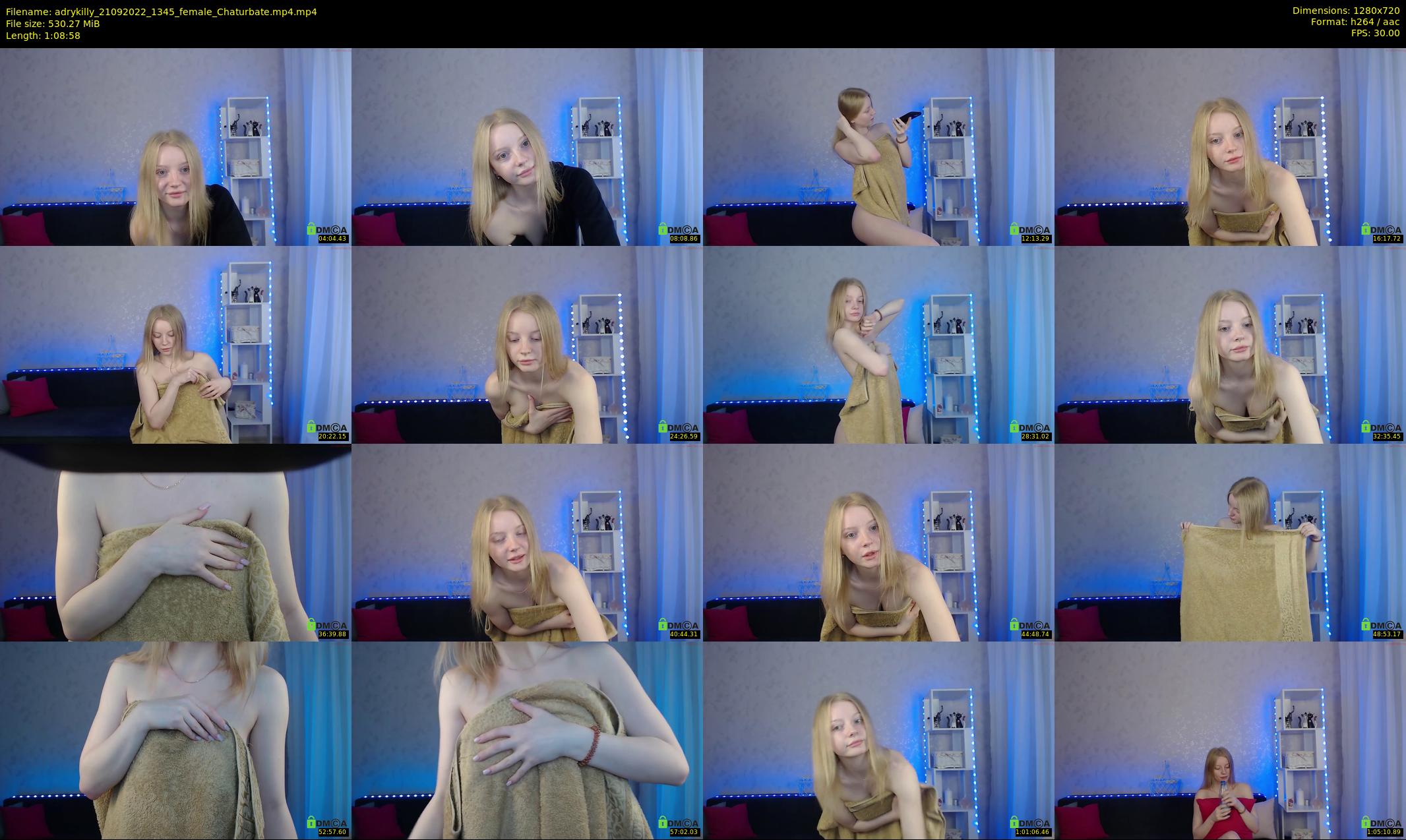 adrykilly — 69 minute Chaturbate female cam show recording, 720p, Sep 21, 2022