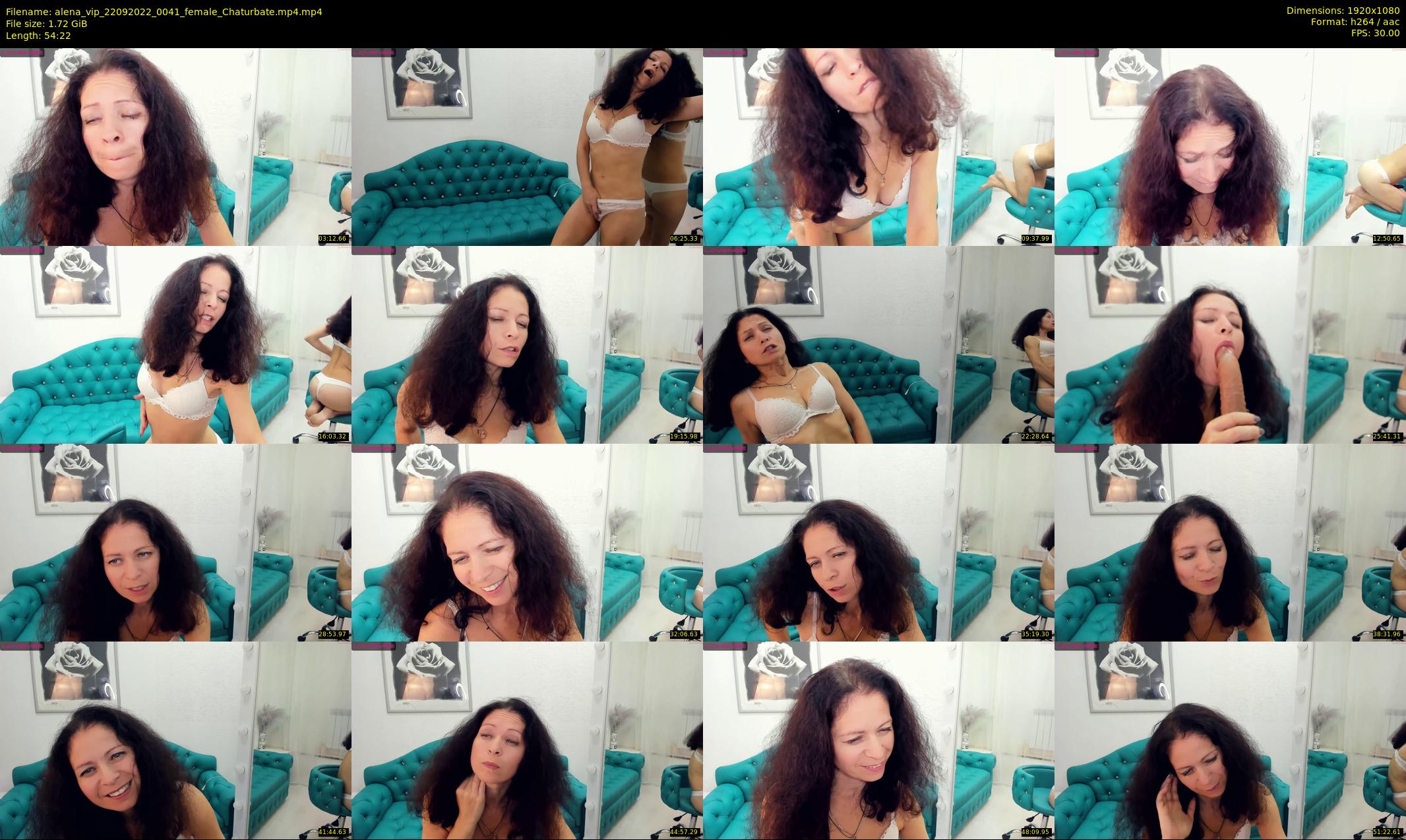 alena_vip — 55 minute Chaturbate female cam show recording, 1080p, Sep 22, 2022