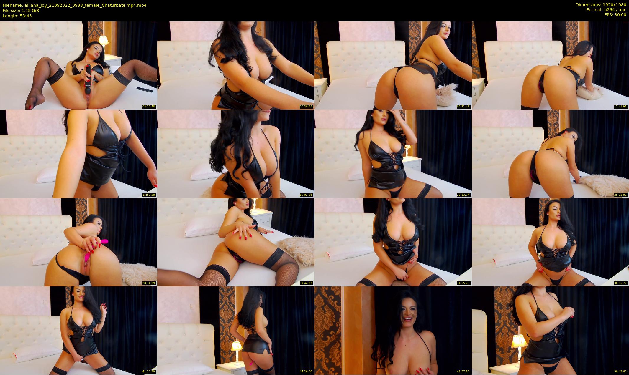 alliana_joy — 54 minute Chaturbate female cam show recording, 1080p, Sep 21, 2022