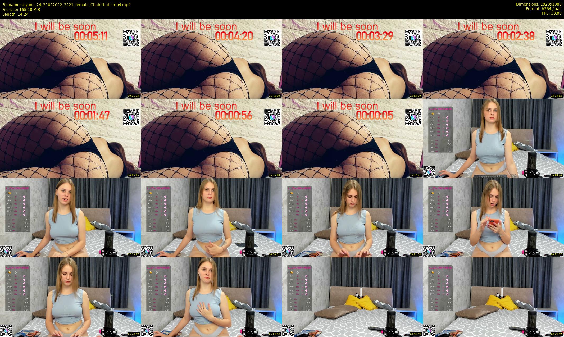 alyona_24 — 15 minute Chaturbate female cam show recording, 1080p, Sep 21, 2022