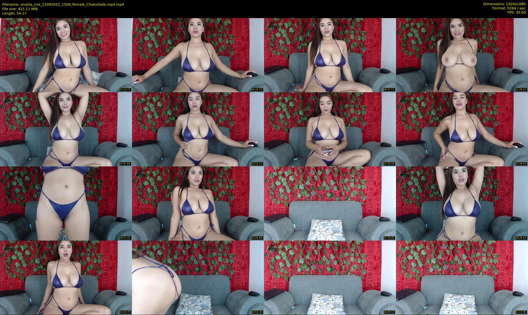 analiia_cox — 55 minute Chaturbate female cam show recording, 1080p, Sep 21, 2022