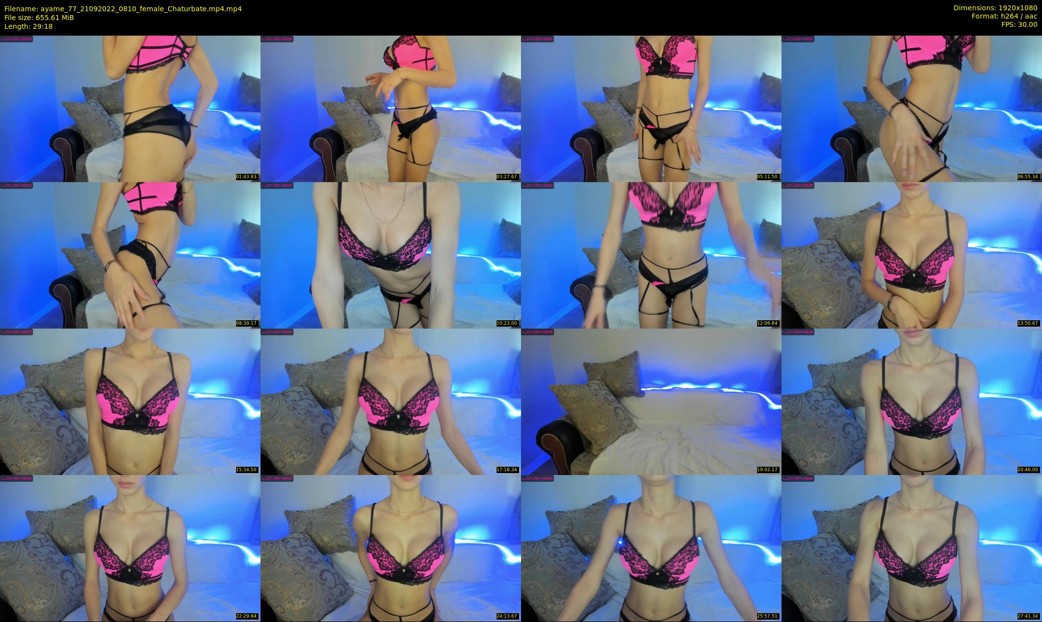 ayame_77 — 30 minute Chaturbate female cam show recording, 1080p, Sep 21, 2022
