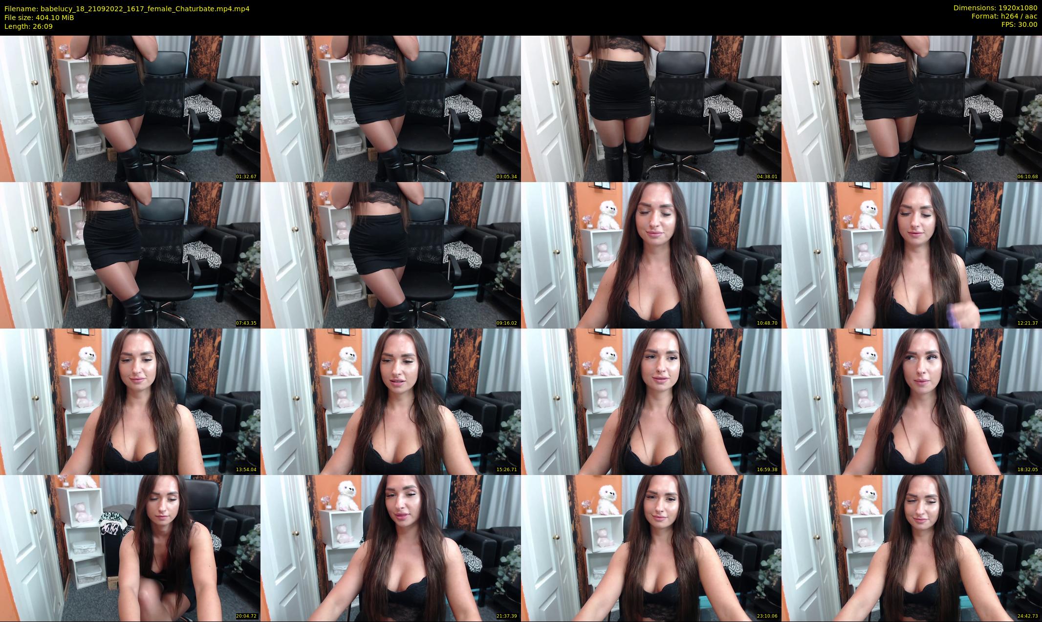 babelucy_18 — 27 minute Chaturbate female cam show recording, 1080p, Sep 21, 2022