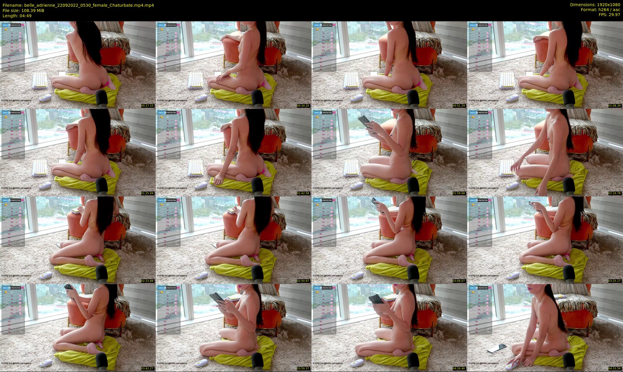 belle_adrienne — 5 minute Chaturbate couple cam show recording, 1080p, Sep 22, 2022