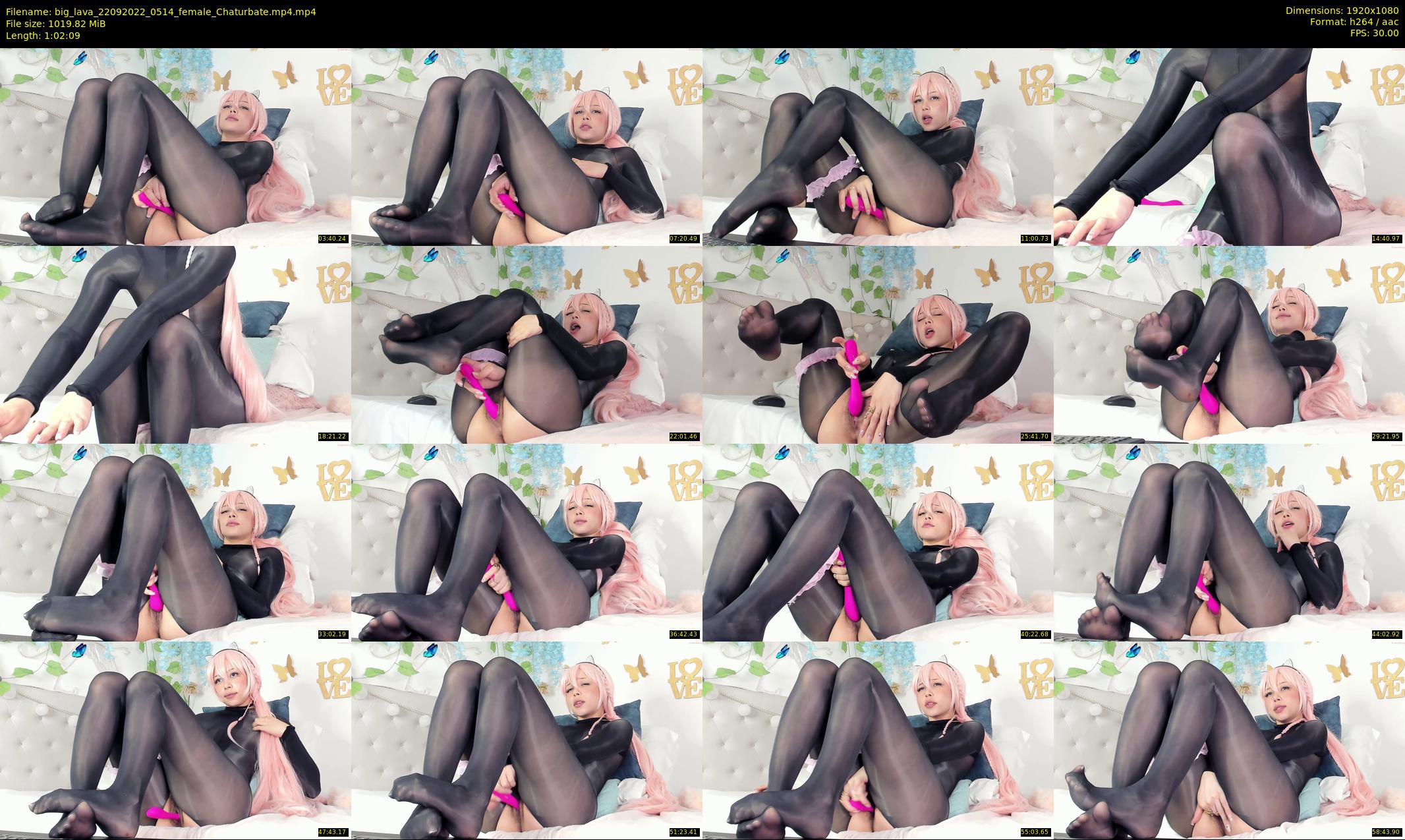 big_lava — 63 minute Chaturbate female cam show recording, 1080p, Sep 22, 2022