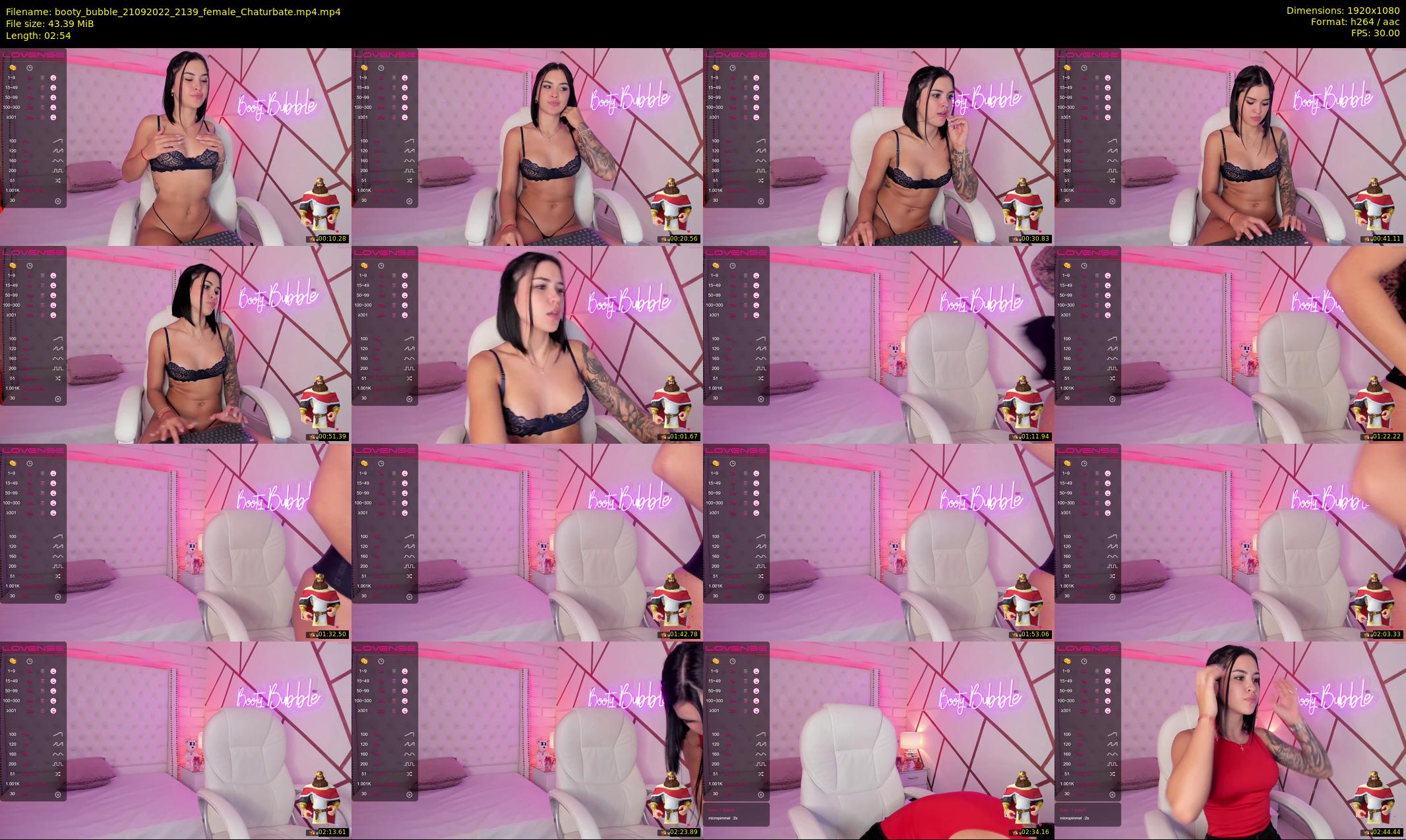 booty_bubble — 3 minute Chaturbate female cam show recording, 1080p, Sep 21, 2022