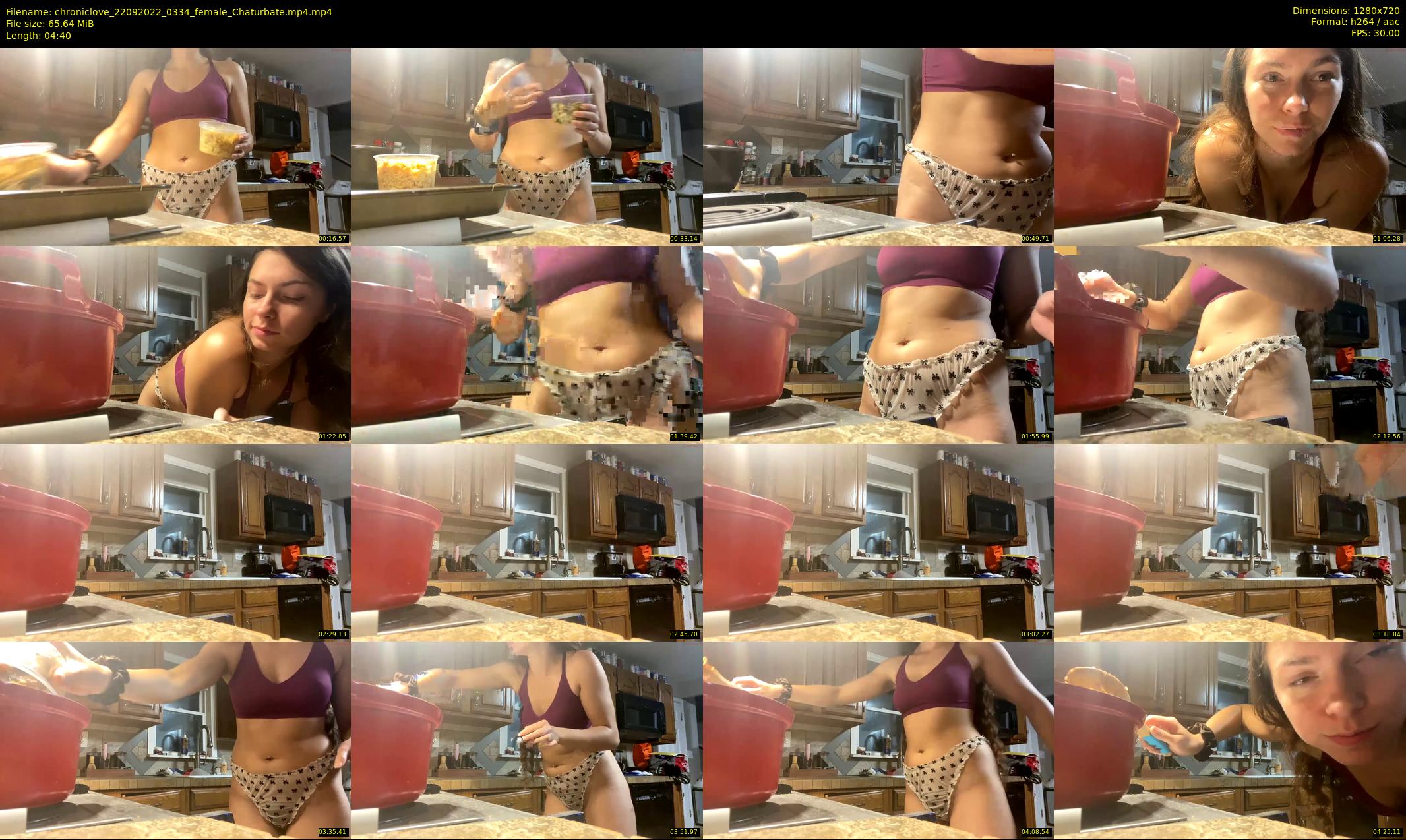 chroniclove — 5 minute Chaturbate female cam show recording, 720p, Sep 22, 2022